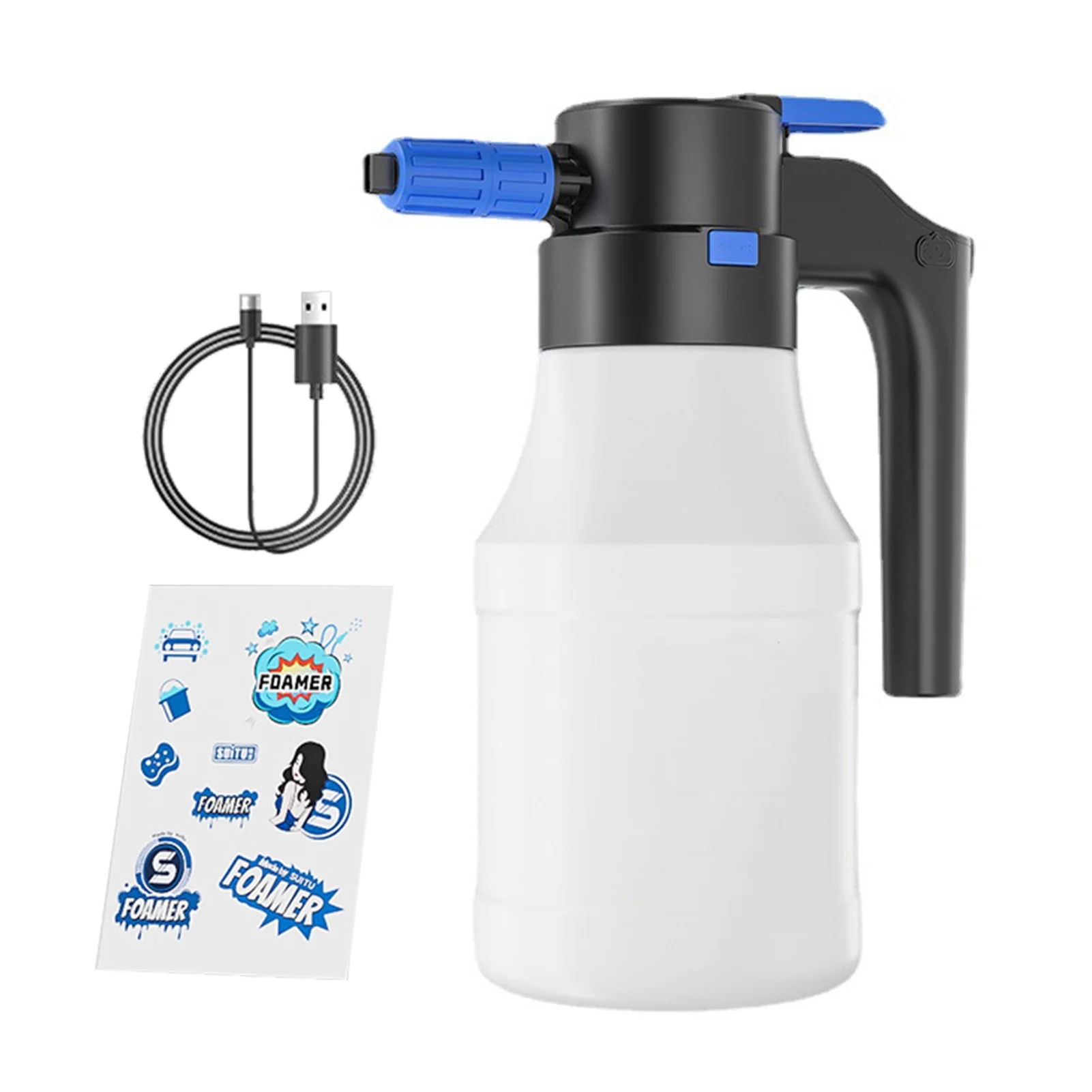 Electric sprayer,Sprayer Pressurized Sprayer 1.5l Car Sprayer With Usb 2000mah Pump Usb 2000mah Dsfen Car .5l Sprayer Pumpwith Sprayer