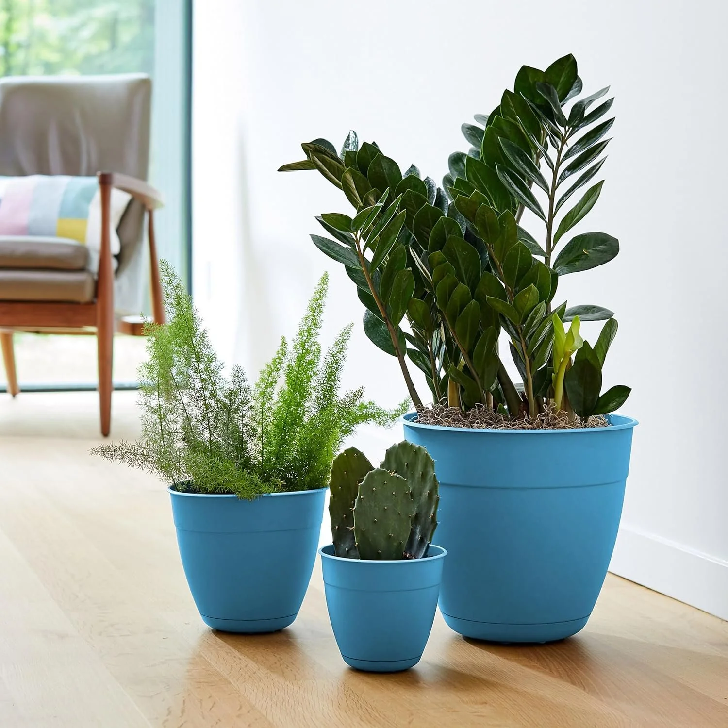 Bloem Dayton Recycled Plastic Planter 8