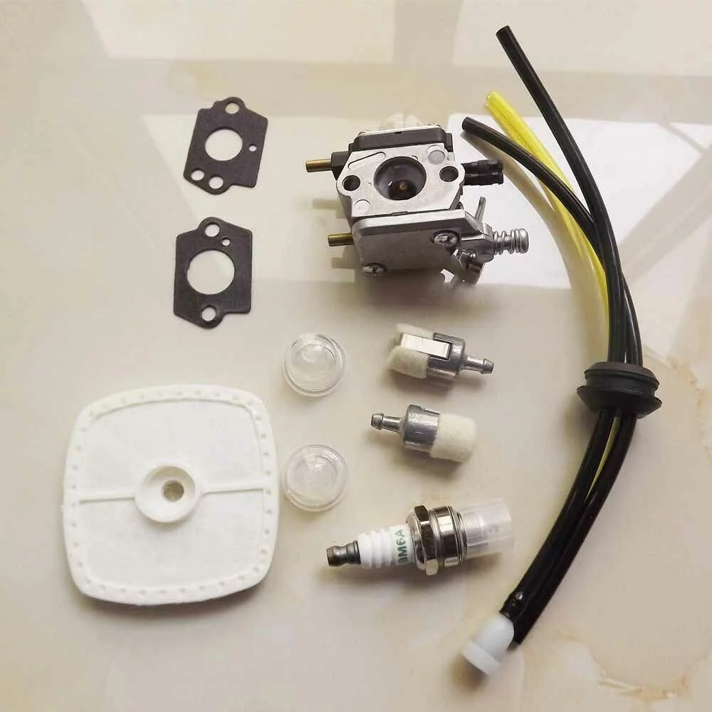 JahyElec Carburetor Carb Fuel Line For Zama C1U-K54A Mantis Tiller 7222 Echo 12520013123