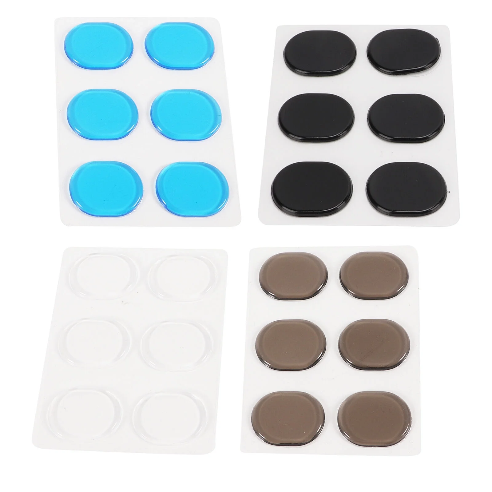 4 Sets Drum Dampener Silicone Damping Control Pad Silencer Instrument ECA