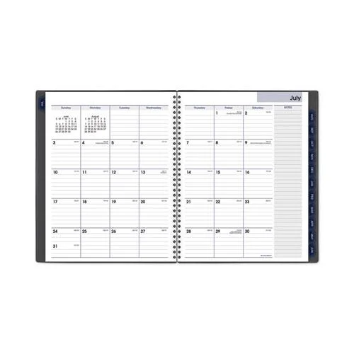 AT-A-GLANCE DayMinder Academic 2023-2024 Monthly Planner Charcoal Large 8 12 x