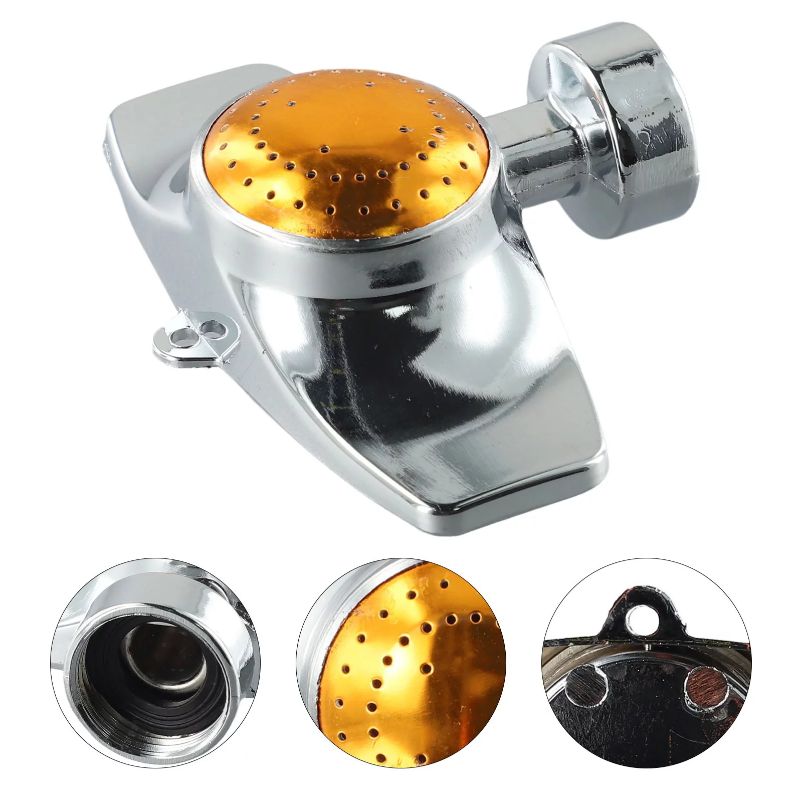 Metal Spot Sprinkler 360° Square Circle Pattern Sprinkler with Gentle Flow