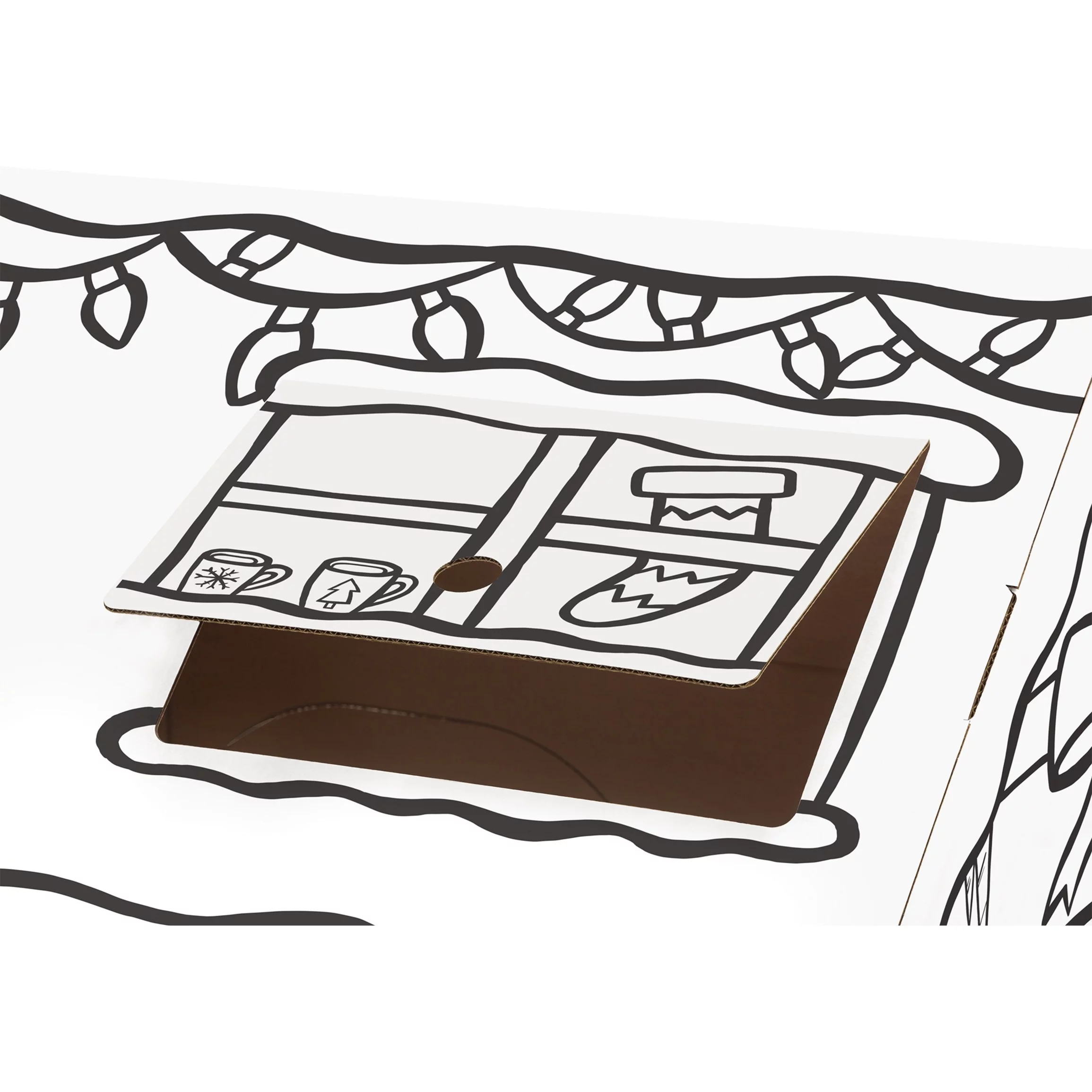 Bankers Box at Play Holiday Gingerbread Playhouse (1230601)