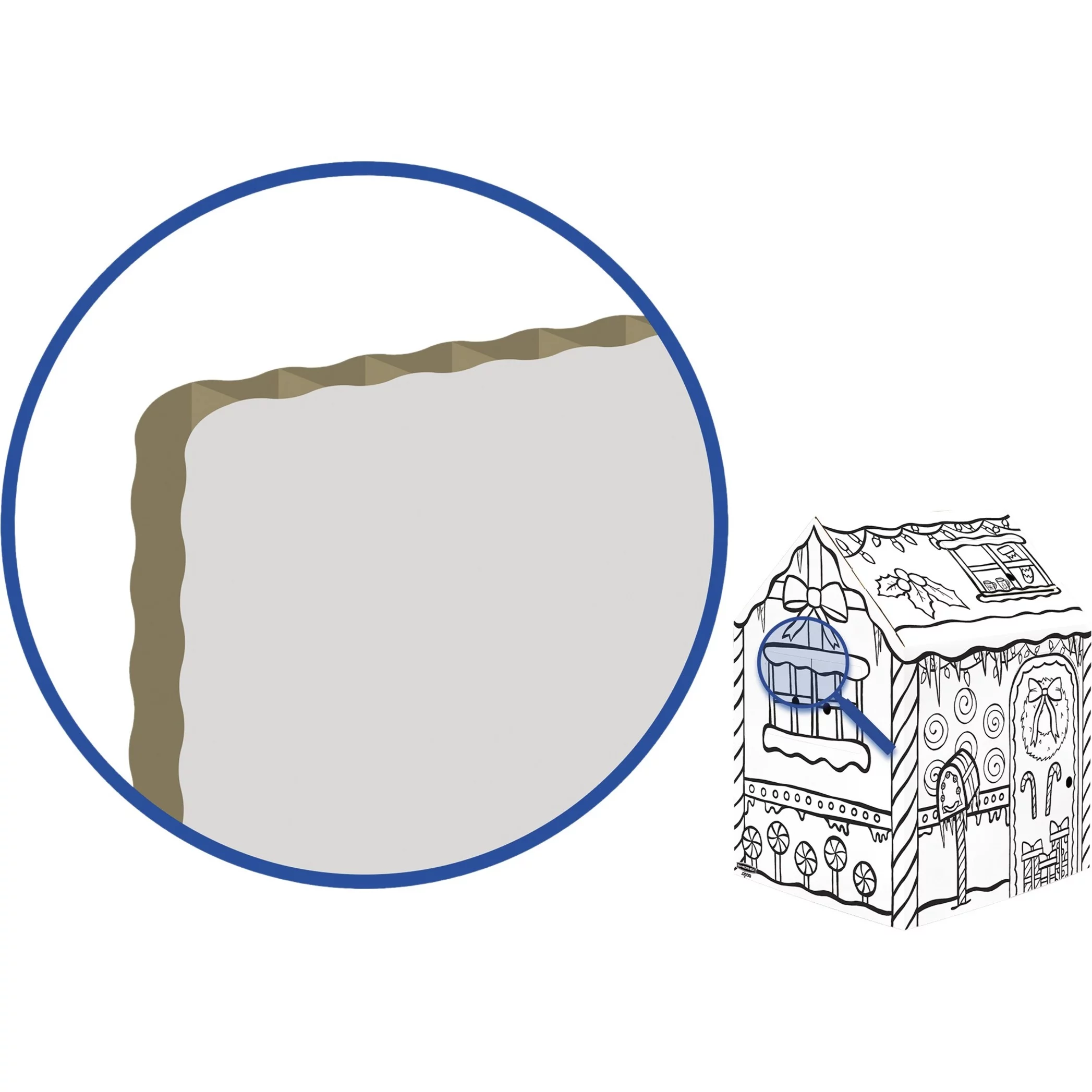 Bankers Box at Play Holiday Gingerbread Playhouse (1230601)