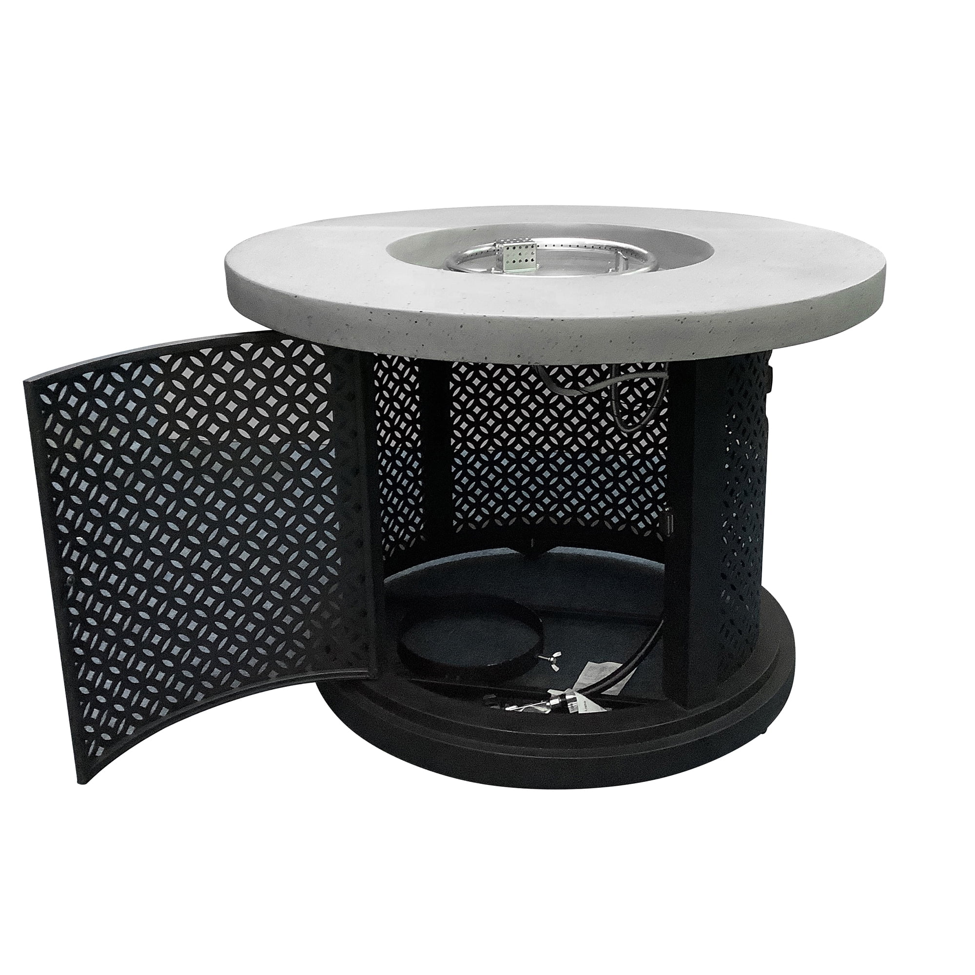 Round Fire Pit Table