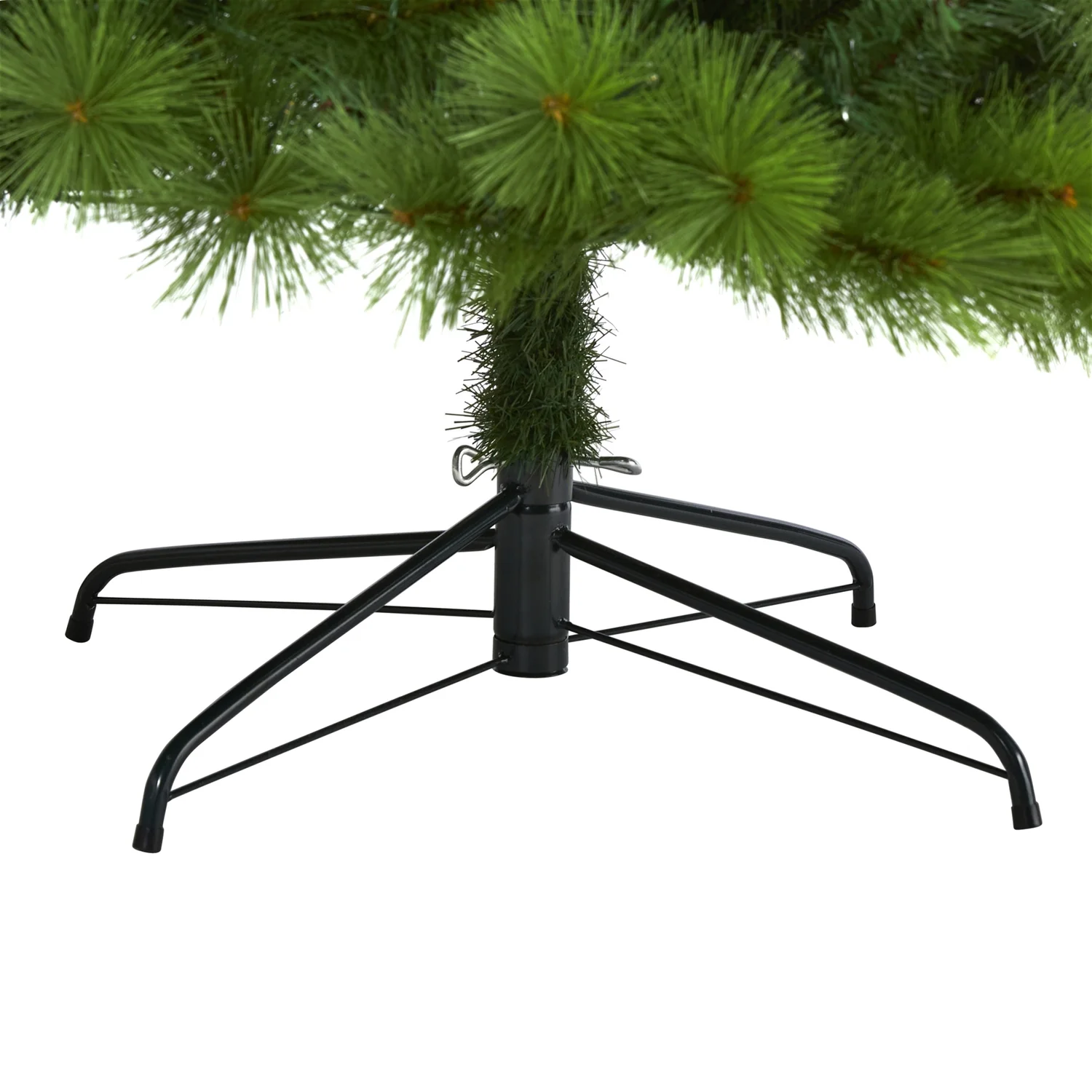 HomeStock Mountain Majesty 8Ft. Green Scotch Pine Artificial Christmas Tree With 600 Clear Led Lights