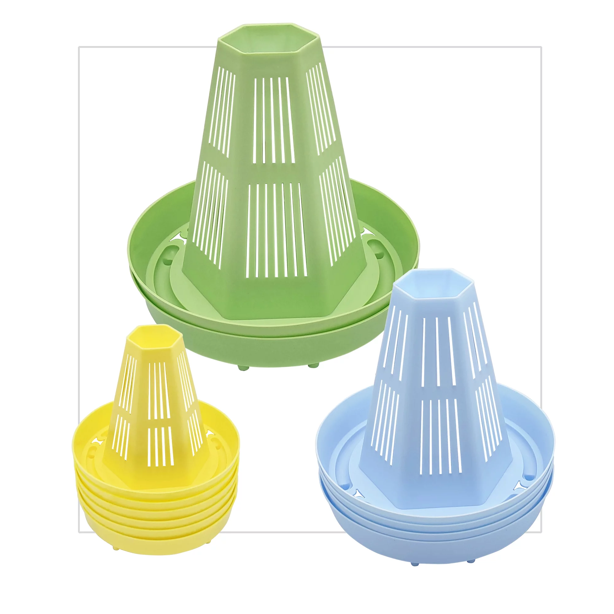 Root Warrior Set of 12 | Prevents Overwatering and Waterlogged Soil | Indoor and Outdoor Pots and Containers | Reusable.