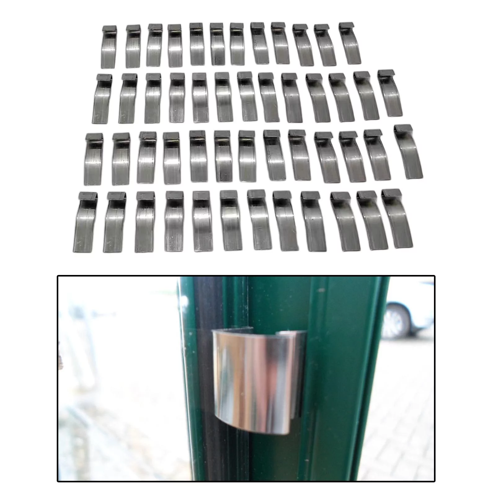 High Quality Greenhouse Glass Clamps Used to Install Greenhouse Glass into Aluminium , Aluminum