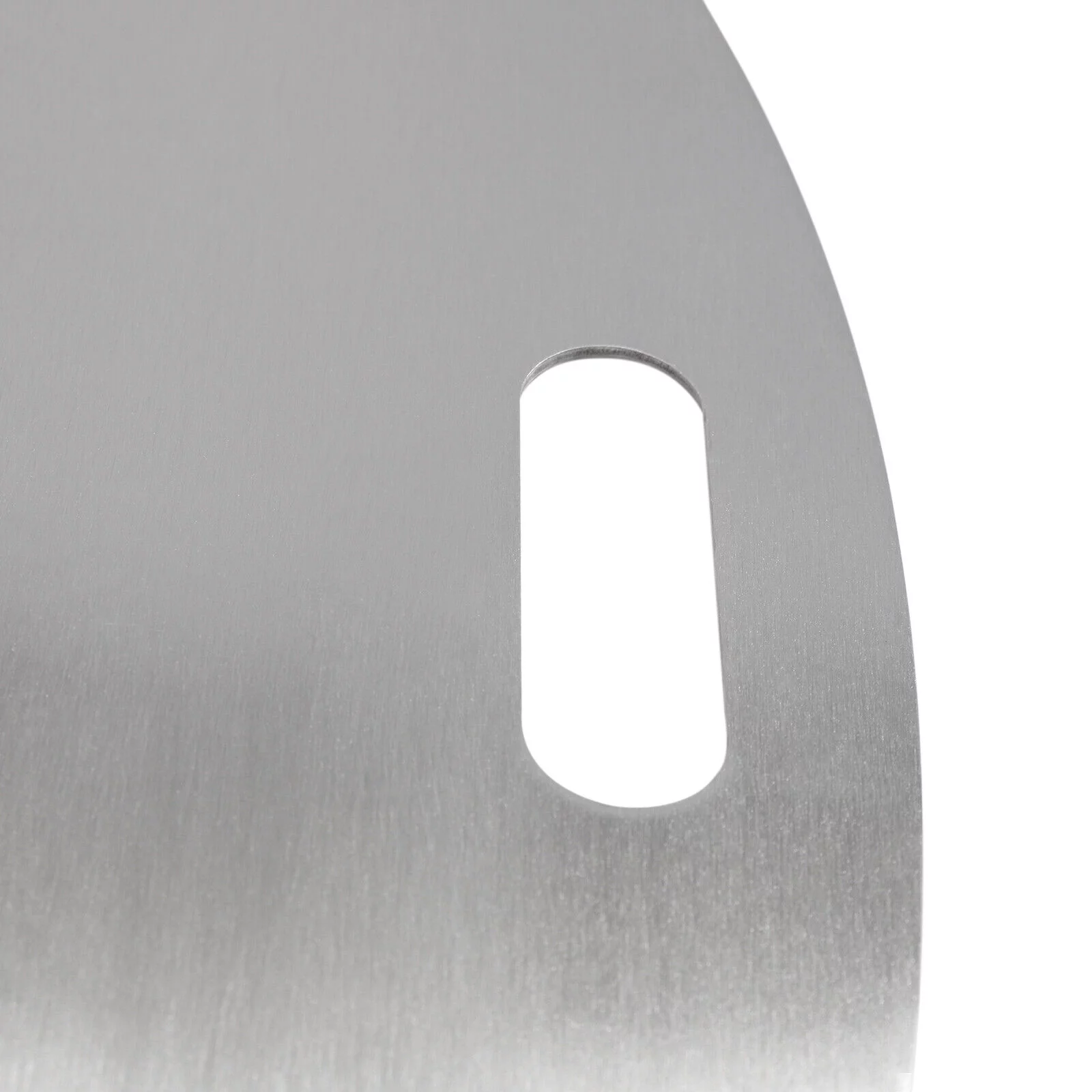 40 Inch Round Burner Pan Cover Steel Plated Fire Pit Cover Snuffer Lid for Drop-in Fire Pit Burner Pan