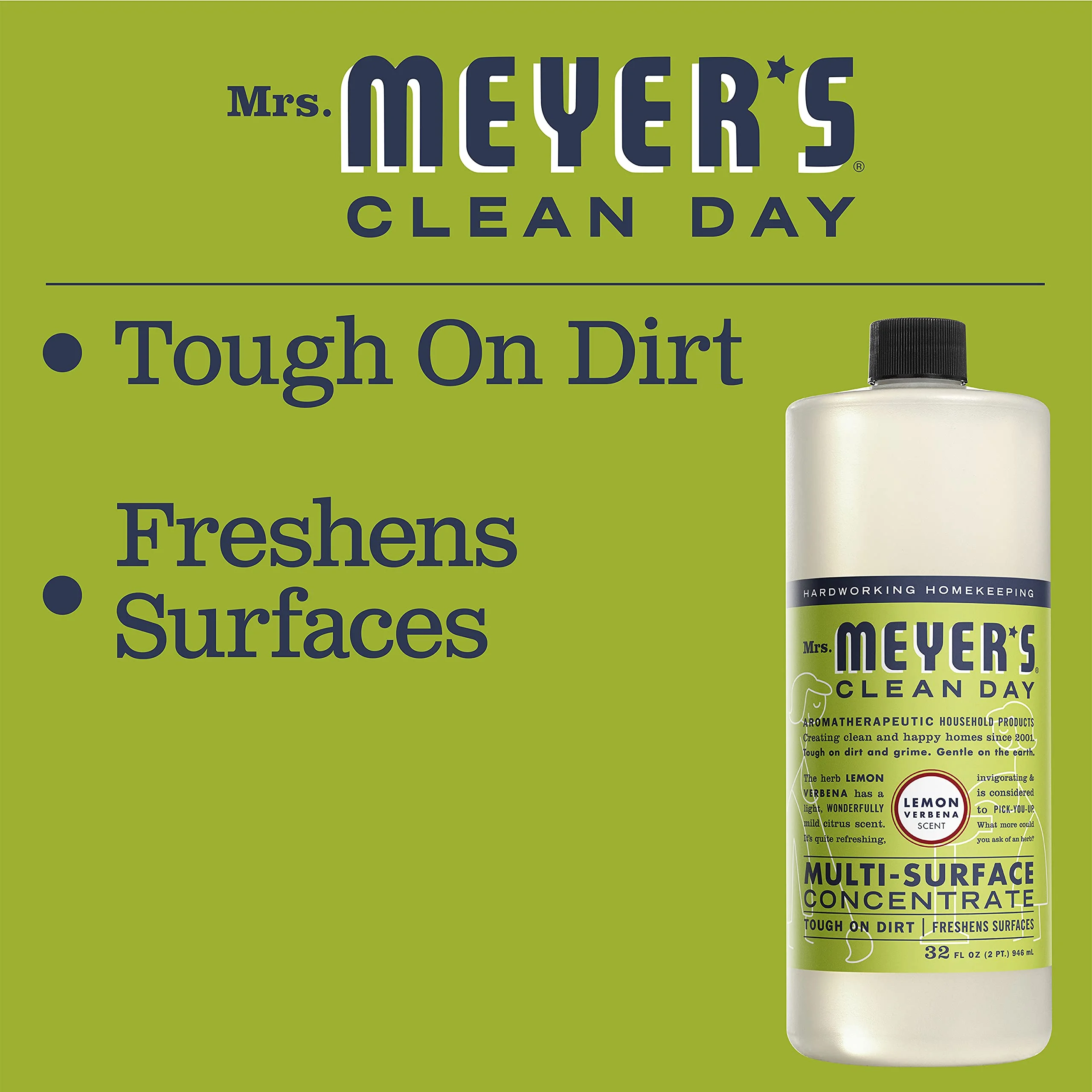 Mrs. Meyers 2399443 Mrs. Meyer,S Clean Day Multi-Surface Concentrate Lemon Verbena