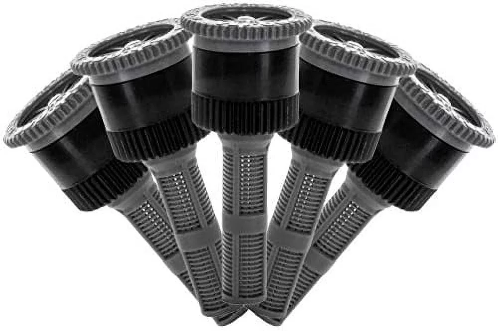 PRO Adjustable Spray Nozzle | 17-Feet Distance | Female-Threaded | 5-PACK (Two Set)