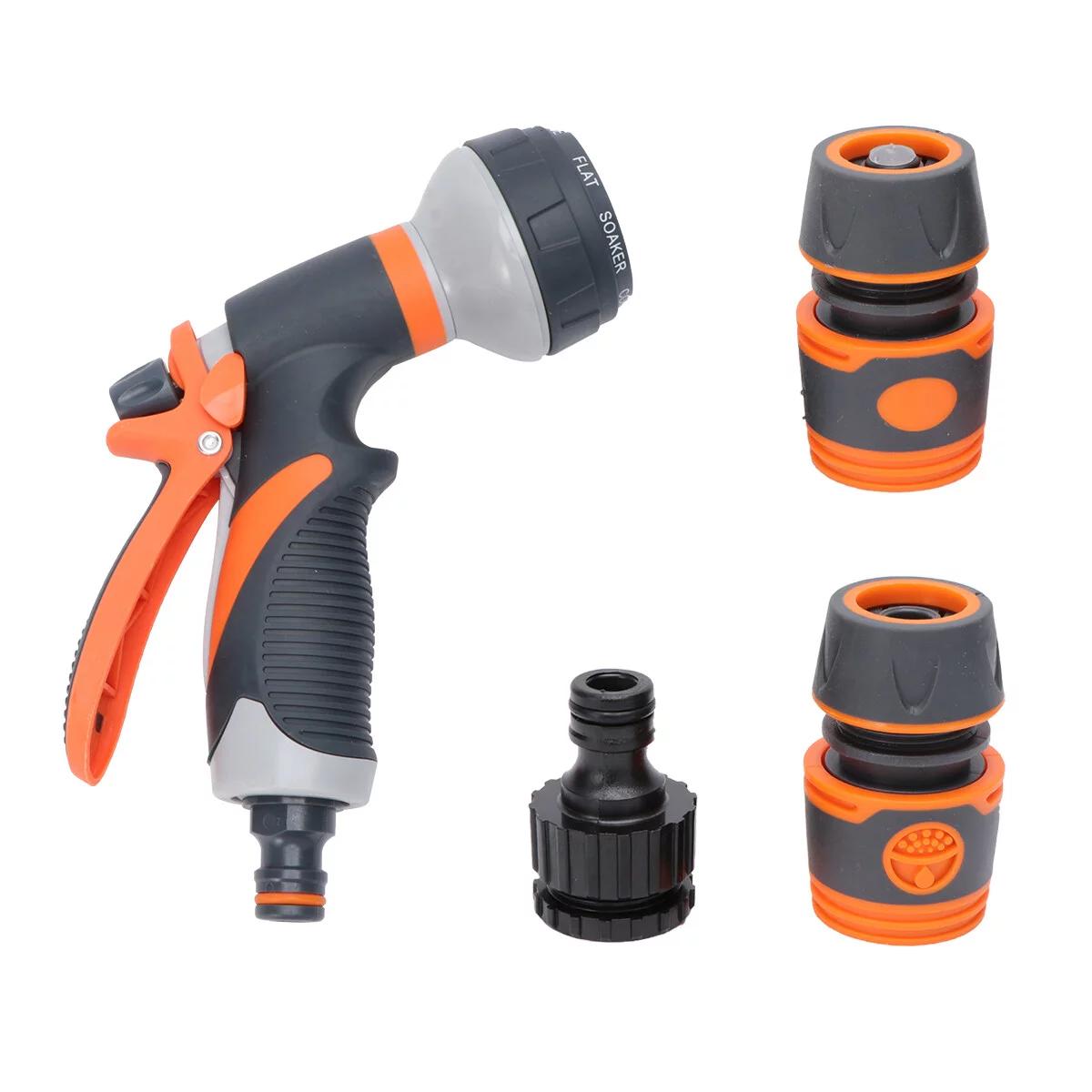 Gongxipen 1 Set of Gardening Supplies Household Garden Sprinkler Hose Nozzles Watering Pipe Connectors Plant Irrigation Kit (Whorl)