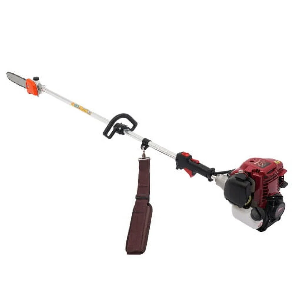 Gas Power Pole Chainsaw 42cc 4-stroke Tree Pole Branches Pruner Trimmer 140F