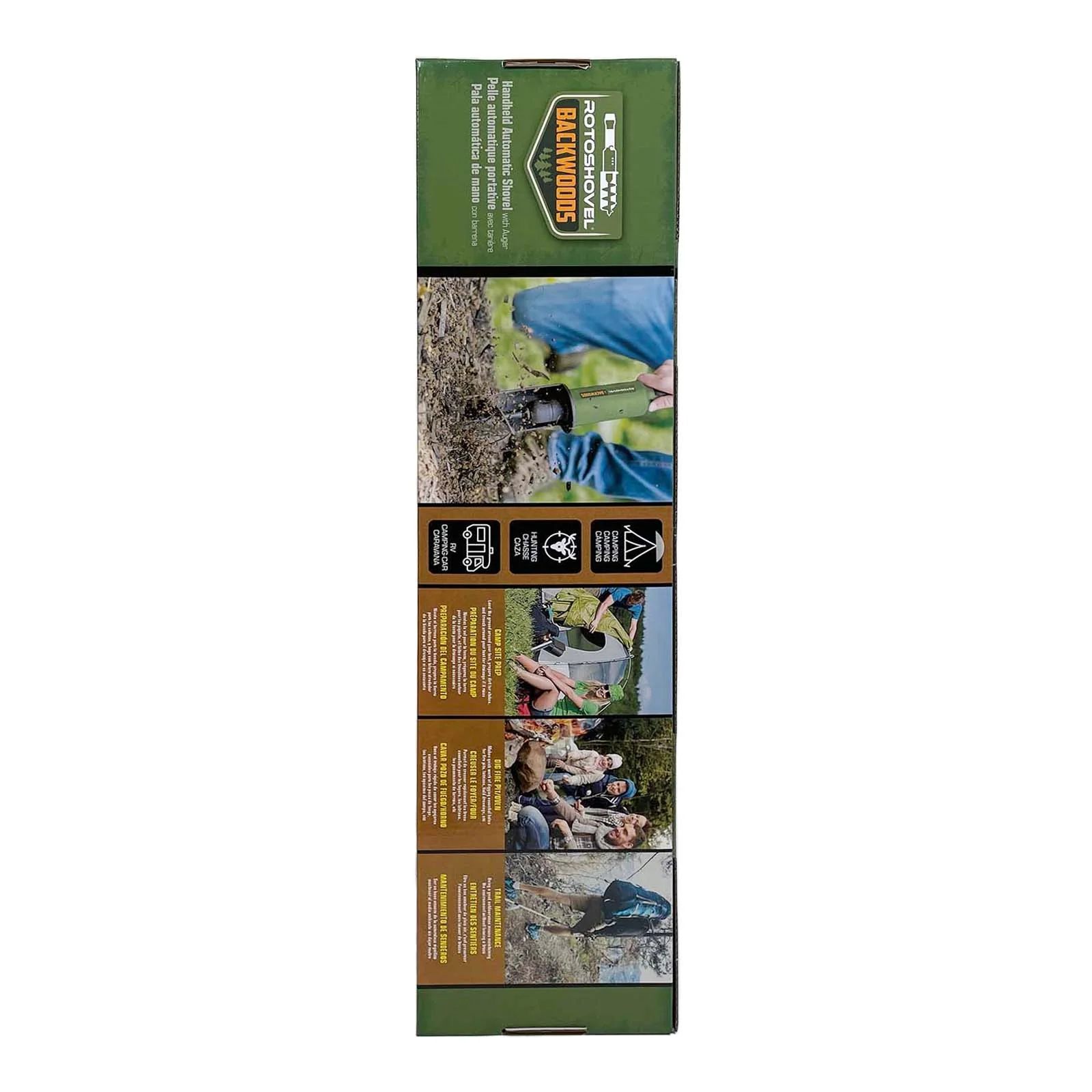 Rotoshovel Backwoods - Fully Assembled - 1 Battery