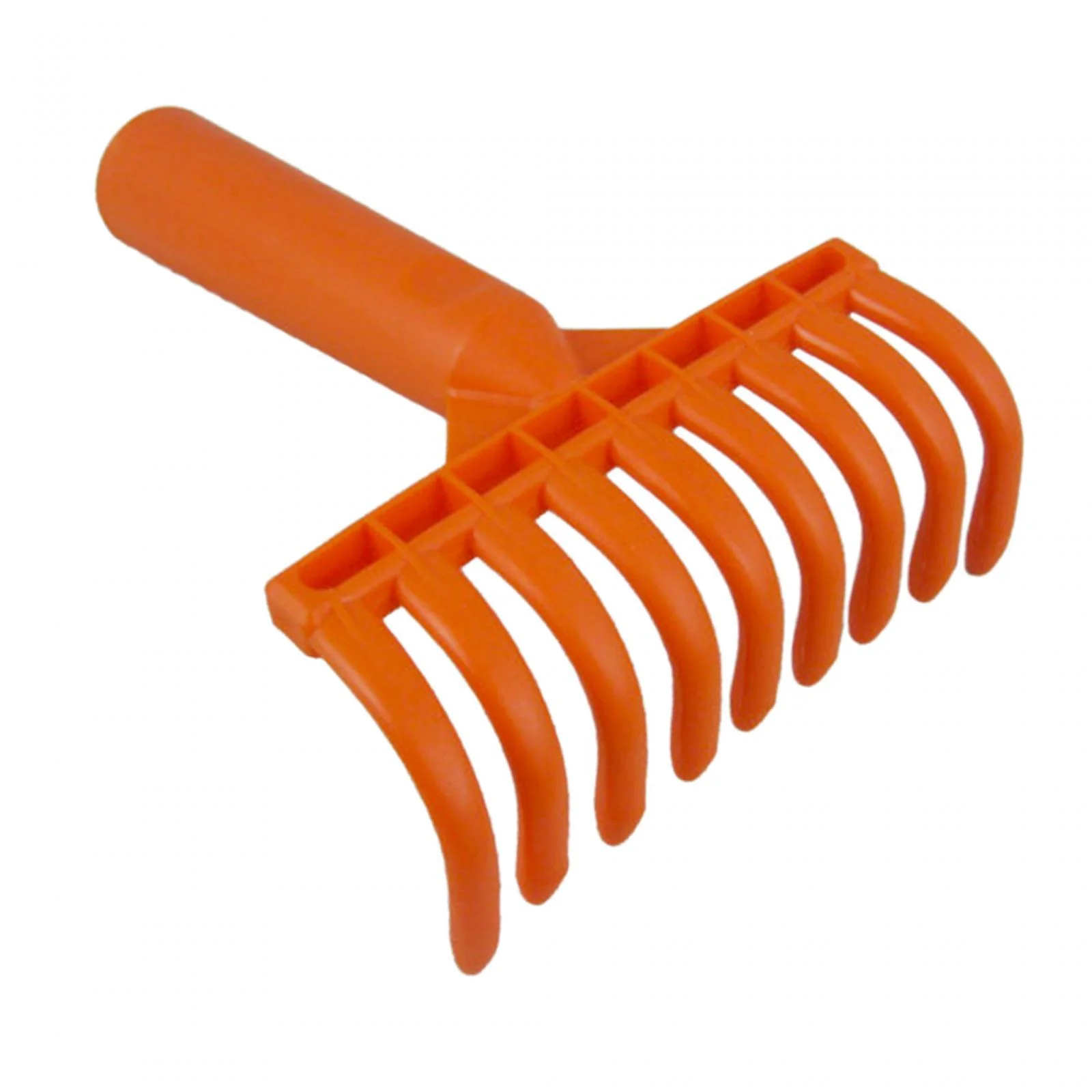 koolsoo Small Yard Leaf Rake Hand Rake Claw Lightweight Ergonomic Reusable Garden Rake Tool Leaf Grass Rake Leaves Clean up of Plants