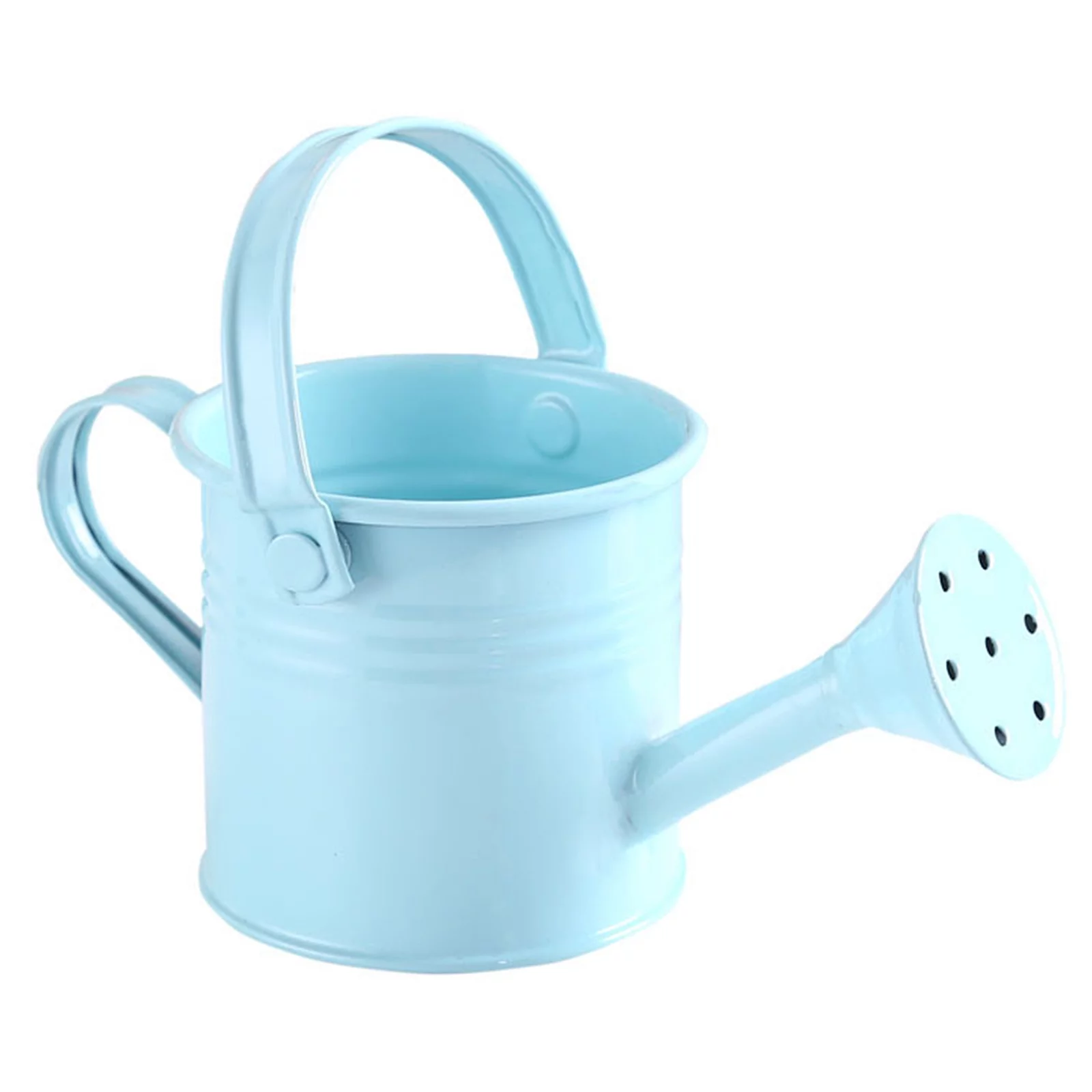 Huntermoon Shower Watering Can Portable Wrought Iron Sprinkled Metal With Handle Gardening Tools Plant Spray