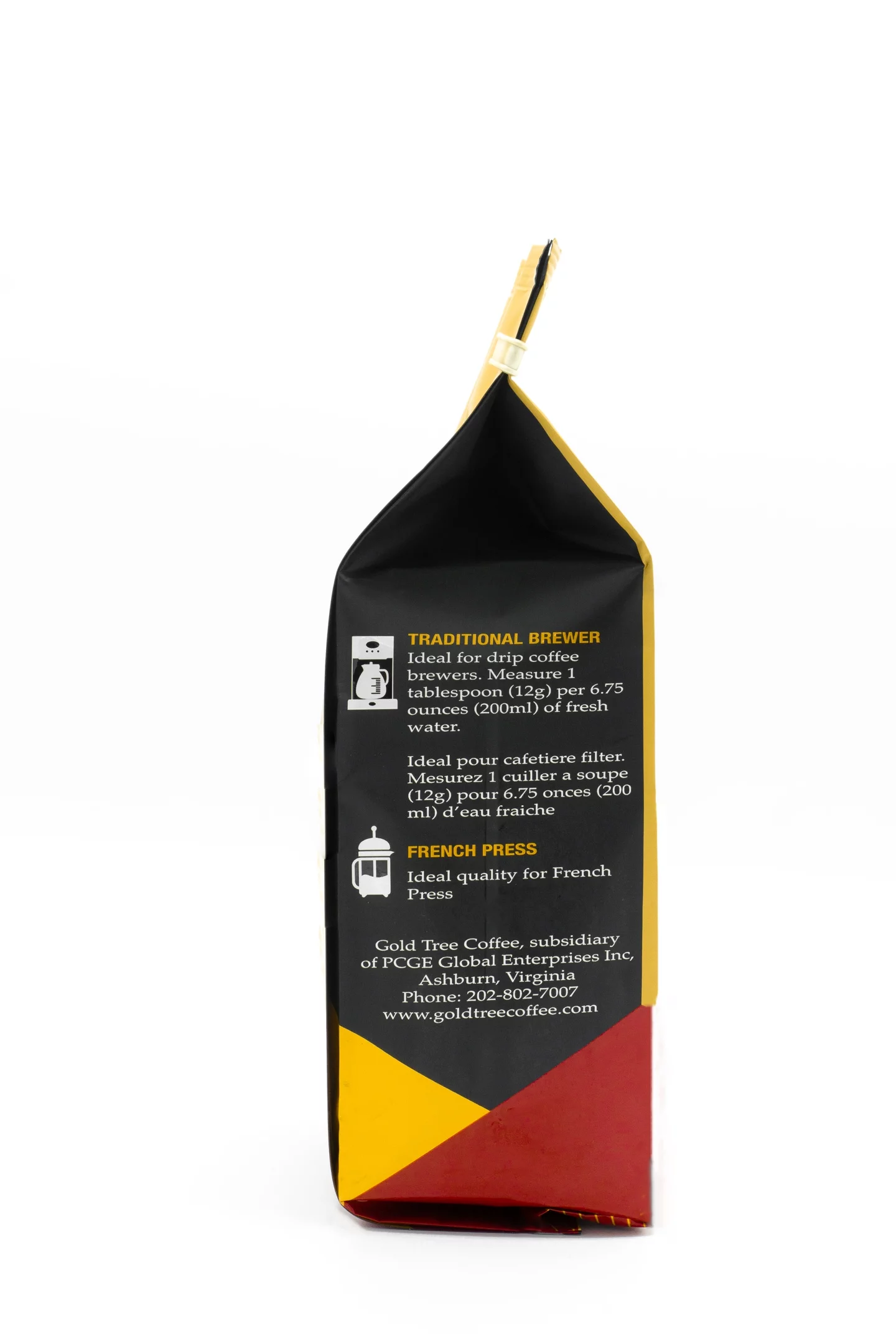 Gold Tree Coffee Organic Mexican Coffee French Roast 12 oz