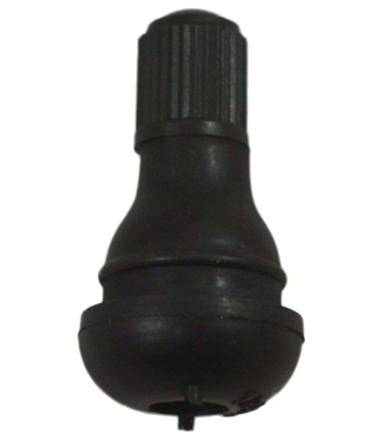 ABN Snap-In Short Black Rubber Valve Stem (TR412) 12-Pack Tubeless 0.453” Inch Rim Holes