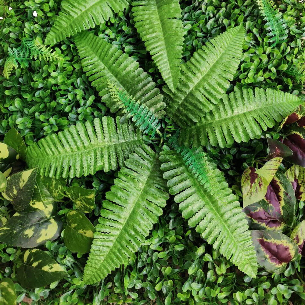 9pcs/Set Artificial Plant Wall Greenery Backdrop Panel Hedge Boxwood Panels