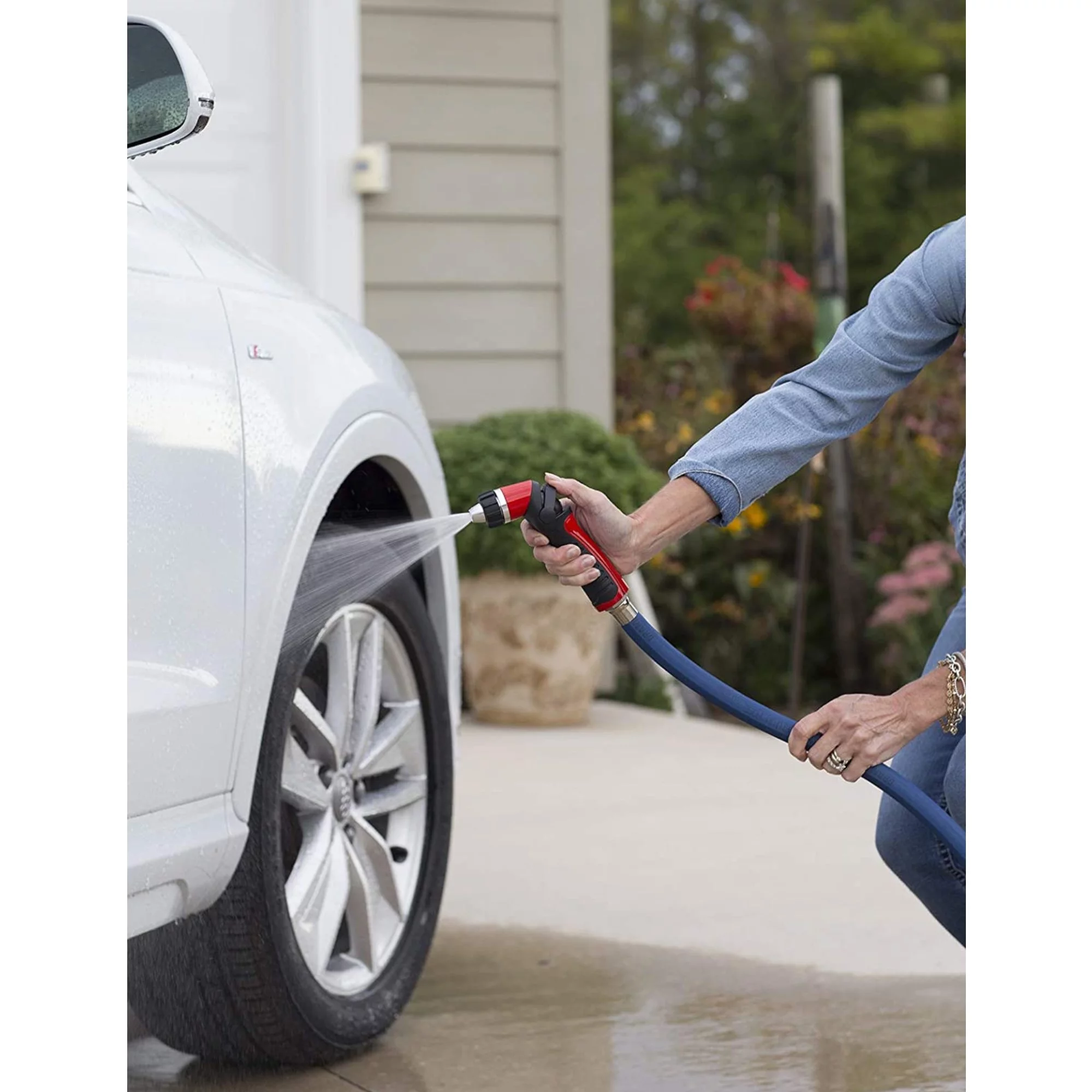 Dramm One Touch Metal Pistol Nozzle, Yellow