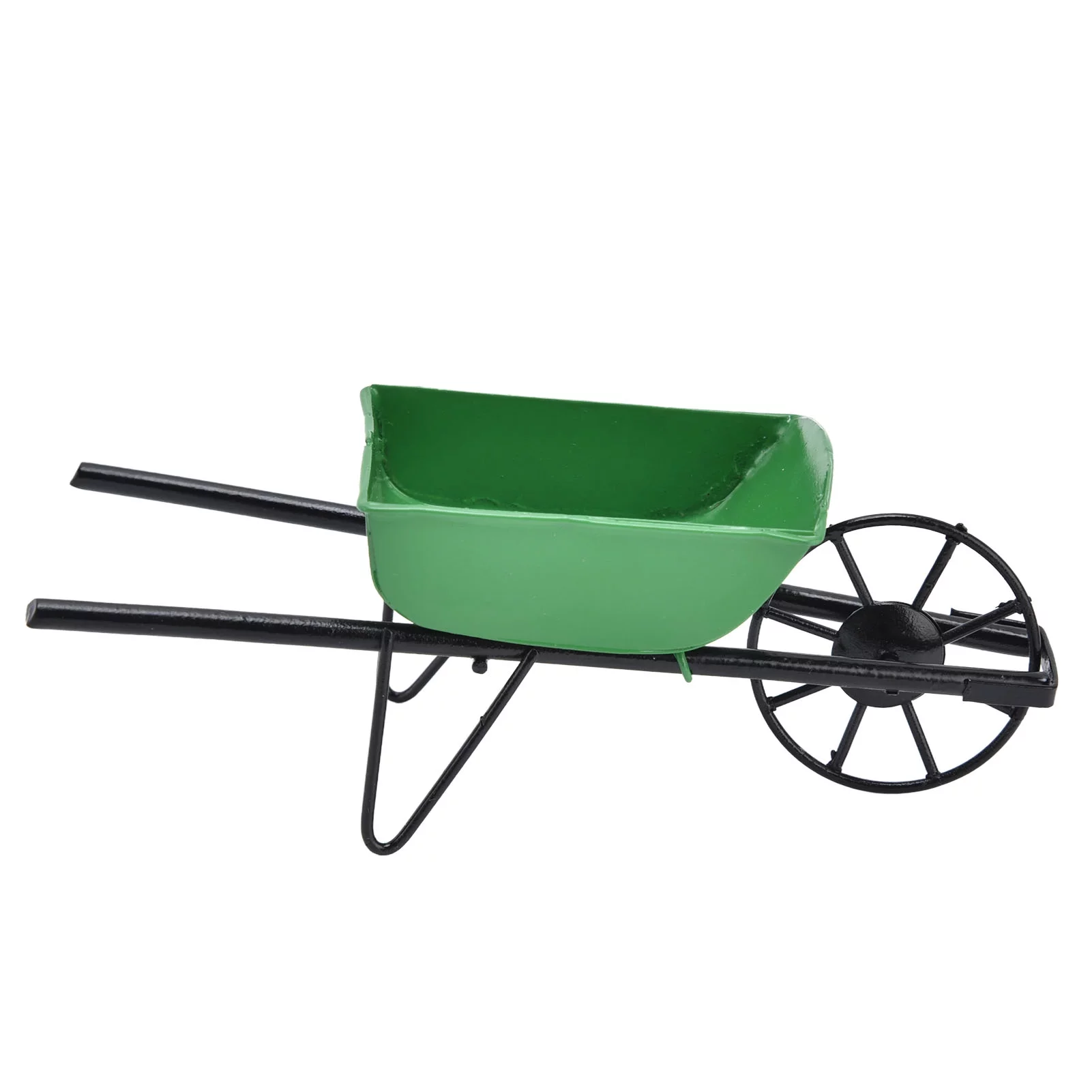 Goldmeet 1:12 Dollhouse Miniature Wheelbarrow Fairy Tale Garden Cart Dollhouse Furniture Accessories Garden Tool