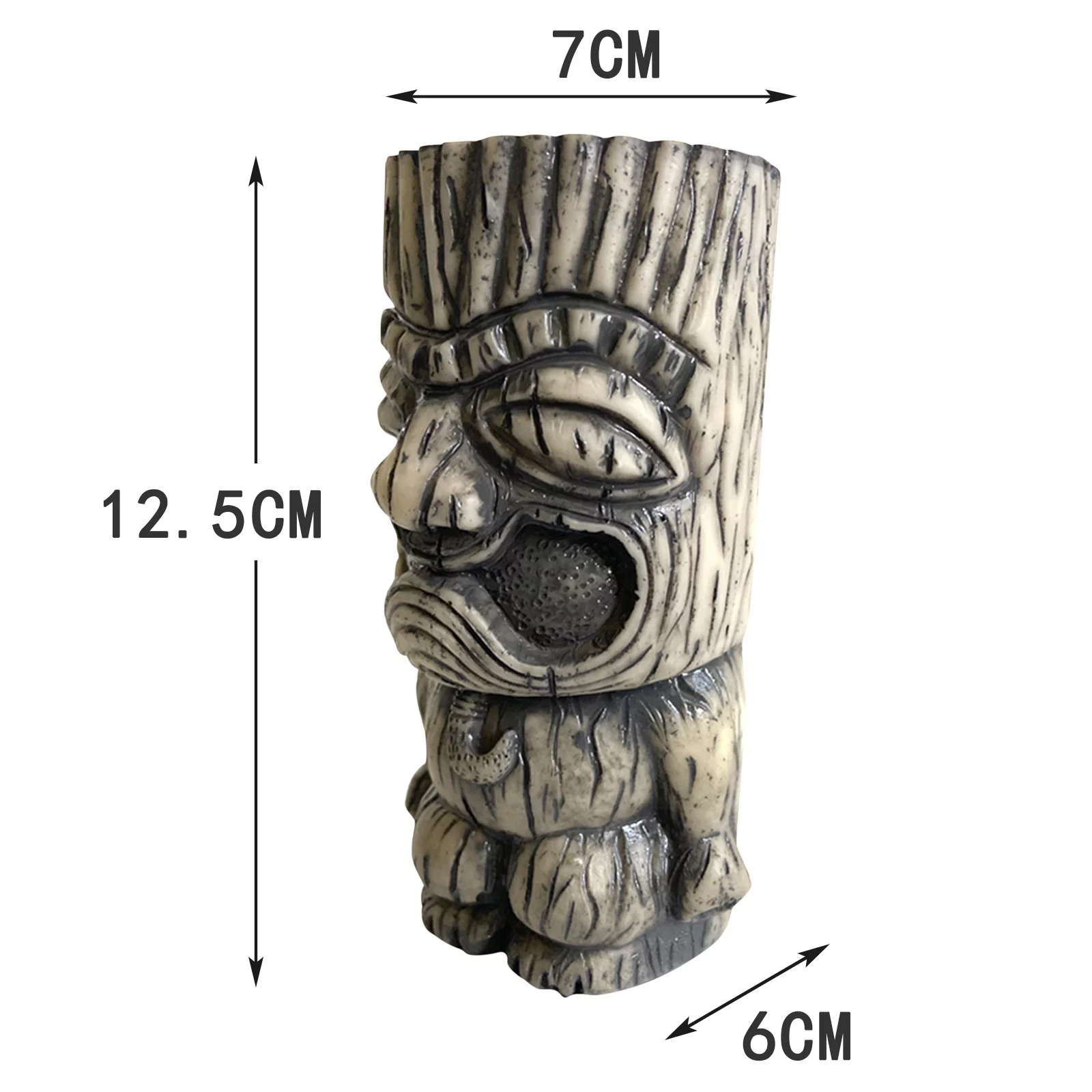 wanyng roman resin style synthetic character flowerpot lmitated shape patio lawn & garden