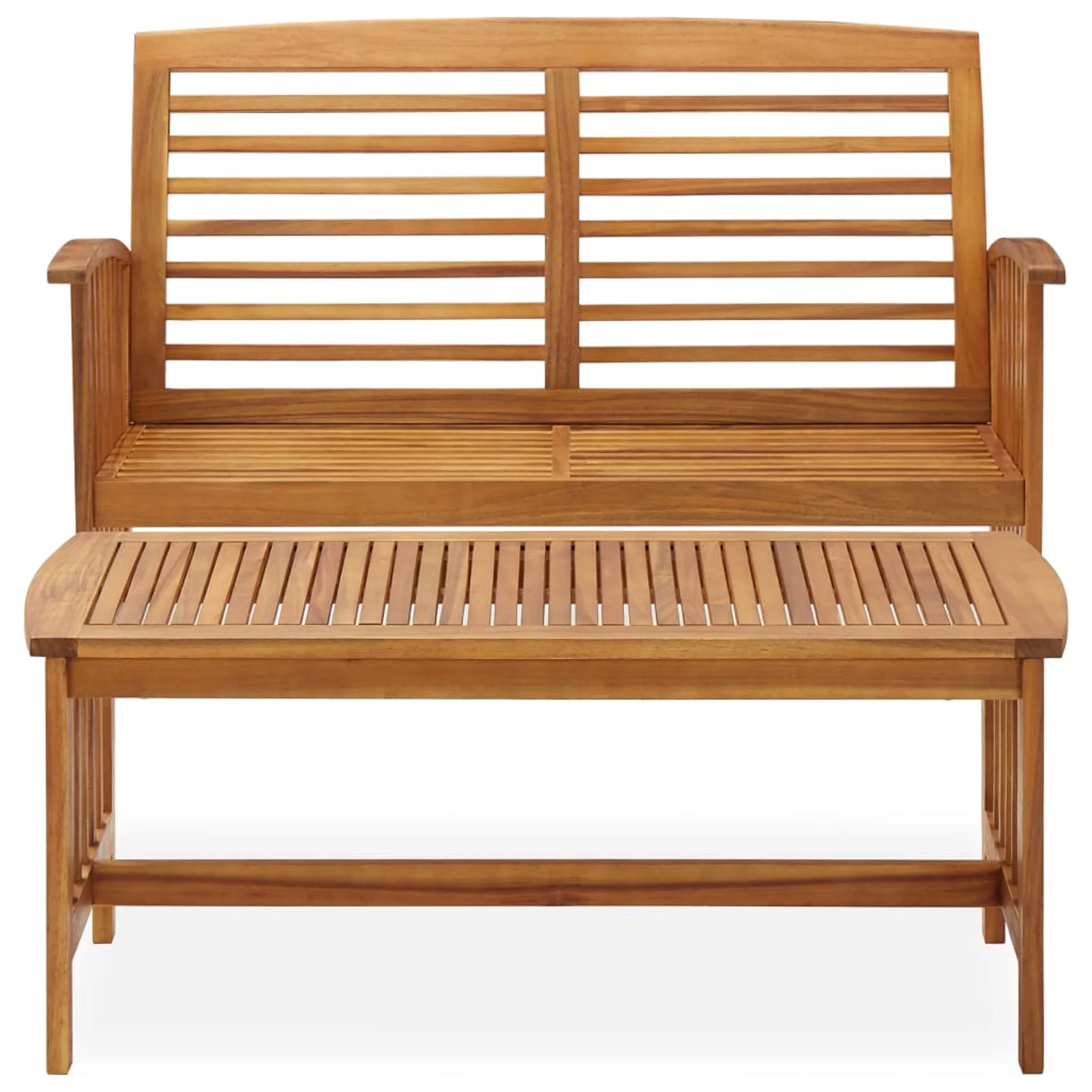 2 Piece Garden Set Solid Acacia Wood