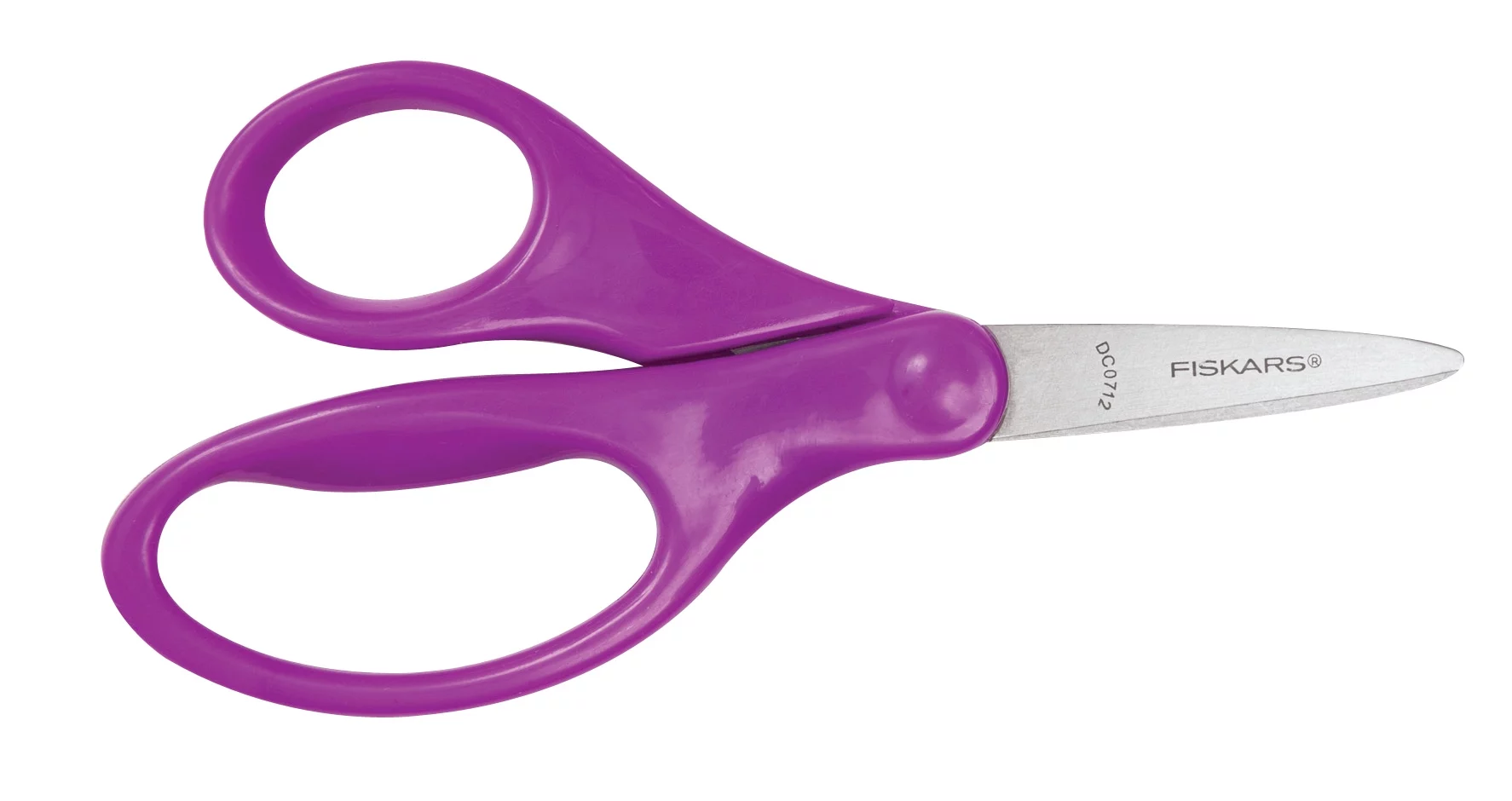 Fiskars 194300-1030 5 Inch Pointed-tip Kids Scissors, Purple