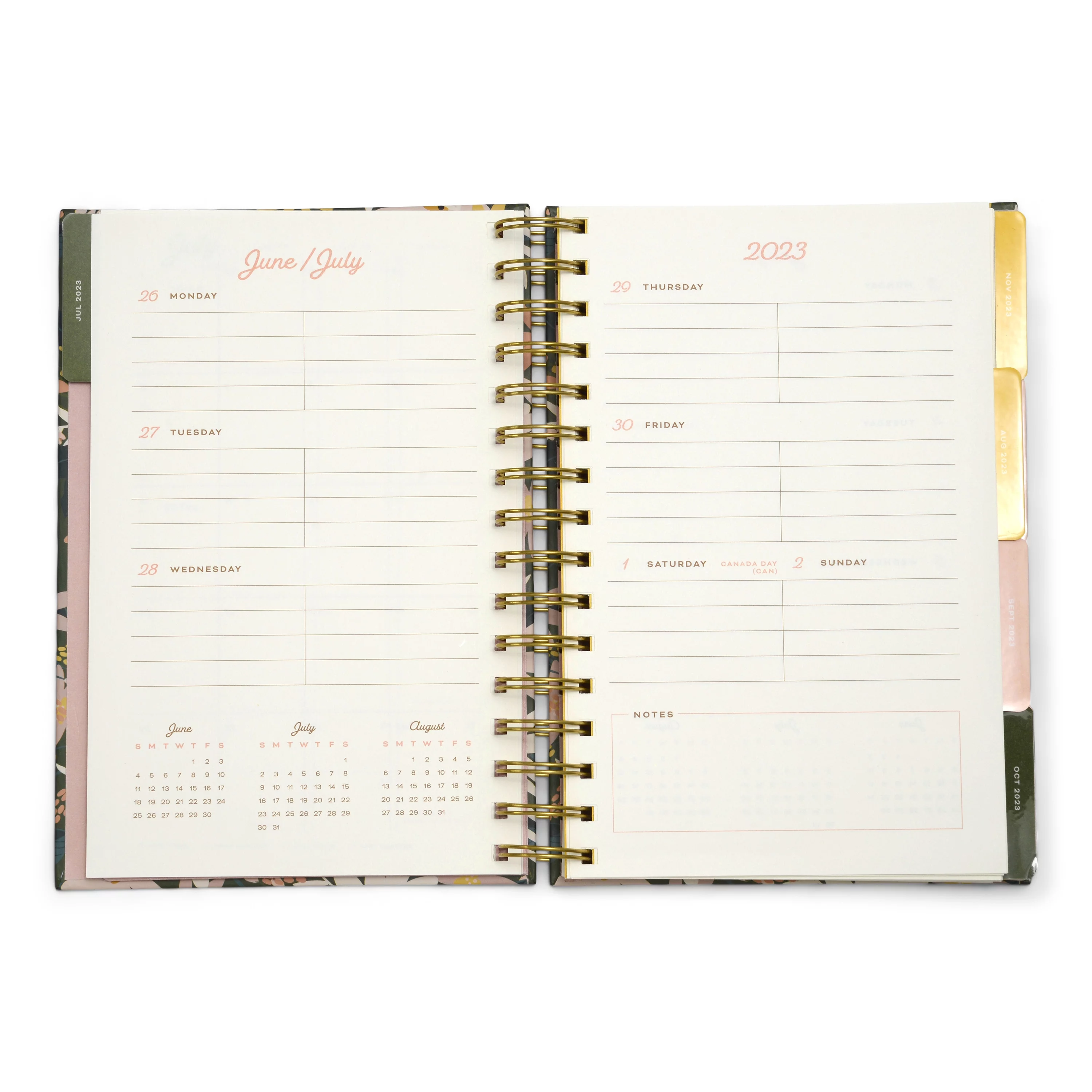 Think Ink Twin Wire Monthly Weekly Planner Oh the Places I'll Grow