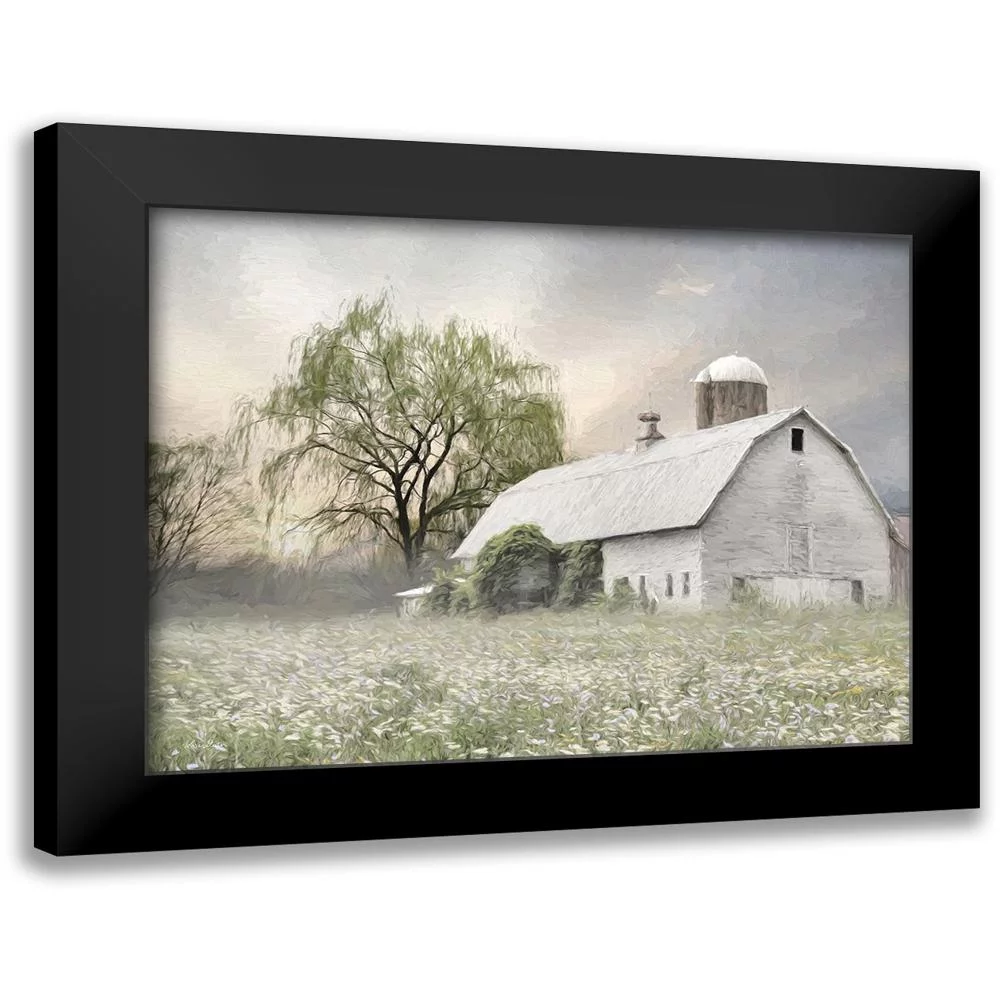 Deiter, Lori 14x12 Black Modern Framed Museum Art Print Titled - Willow Farm