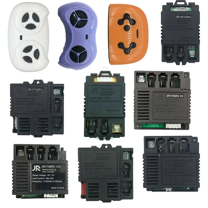 HY JR-RX-12V 6V 24V Control Box for Children\'s Electric Car 2.4GHz Bluetooth RC