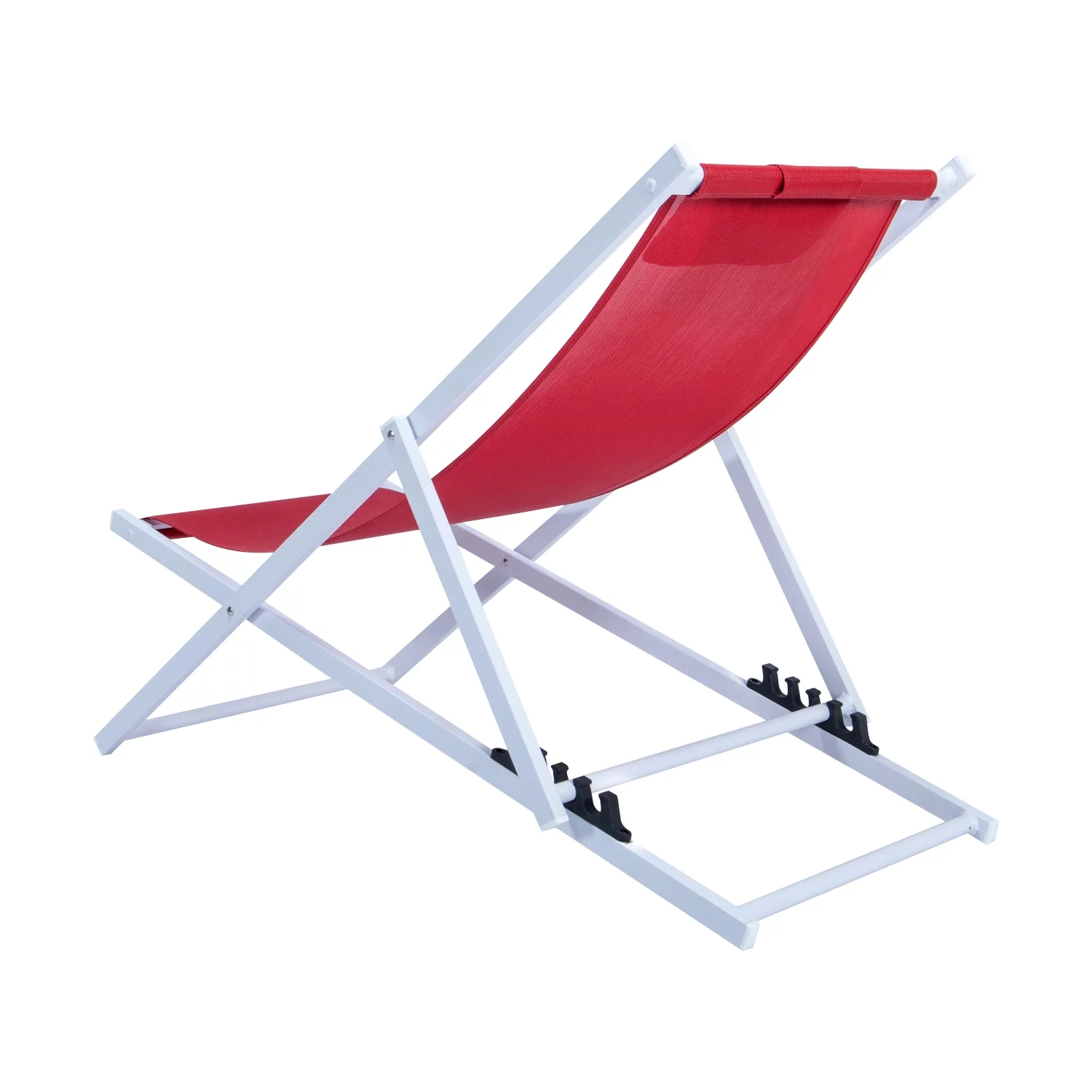 Maykoosh Modern Muse Outoor Sling Lounge Chair With Headrest