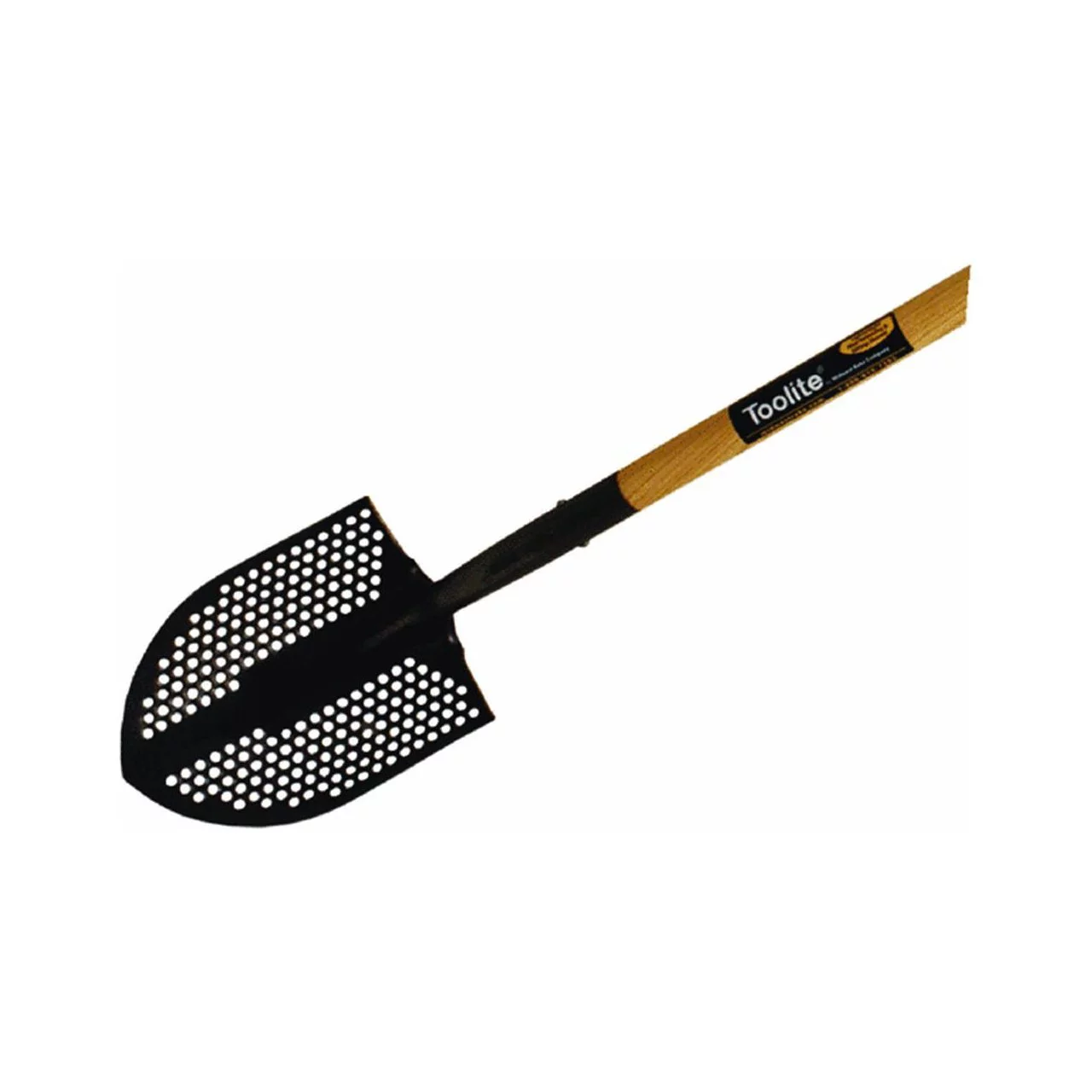 Toolite Round Point Shovel, 48 In. Wood Handle