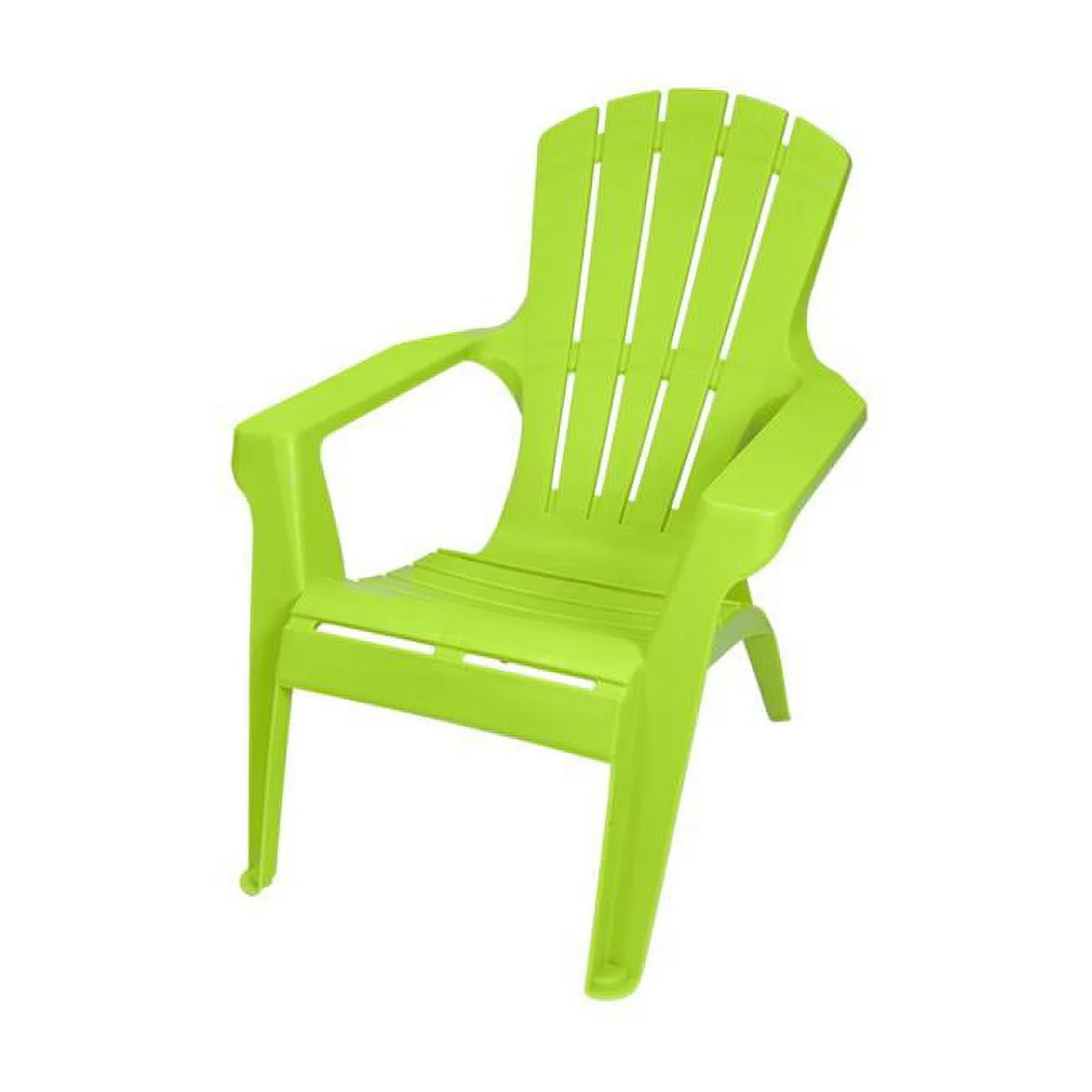 33.5 x 29.75 x 35.25 in. Adirondack II Tender Shoot Green Frame Chair