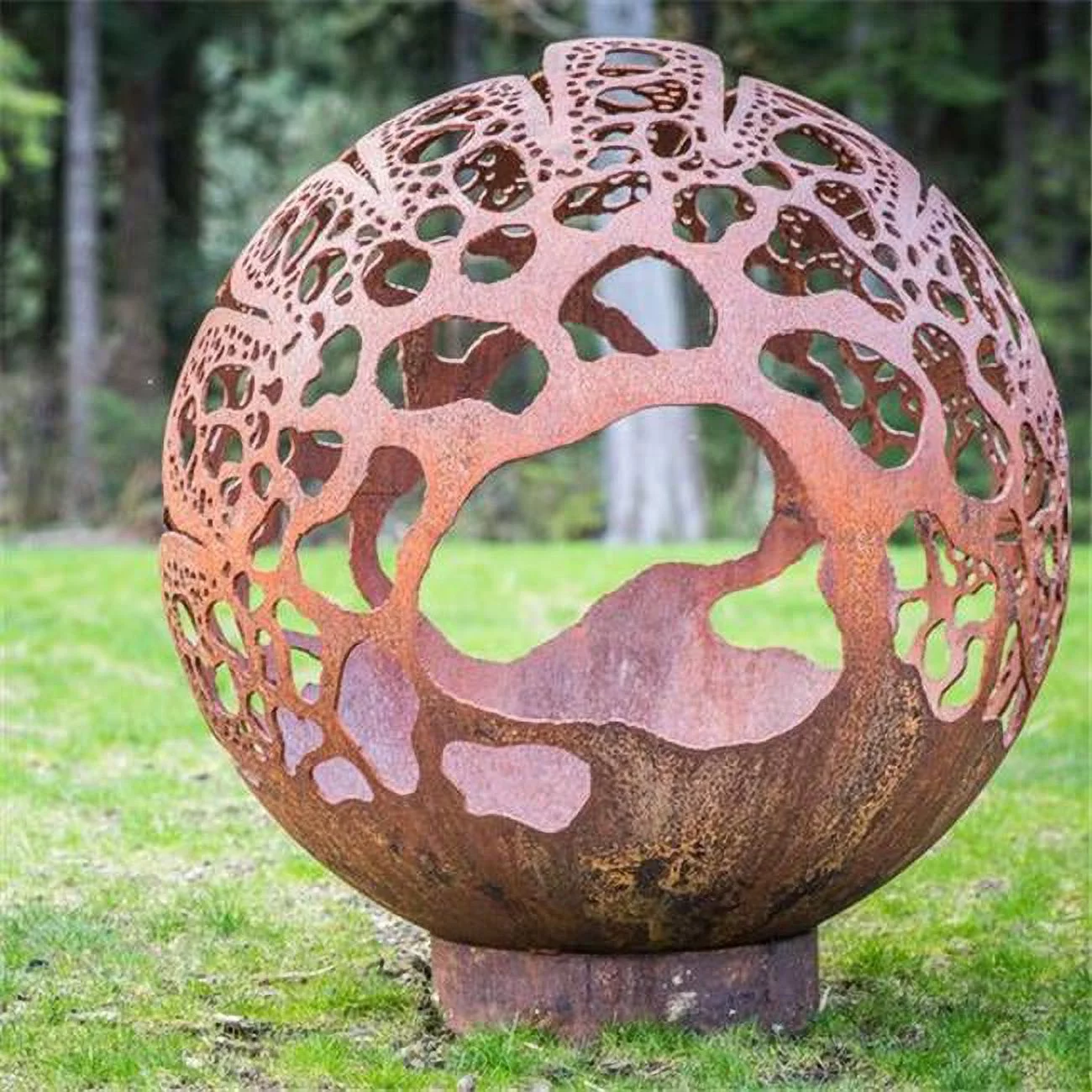 Cedar Creek Sculptures 30002 Coral Dome Fire Pit - Wood Burning