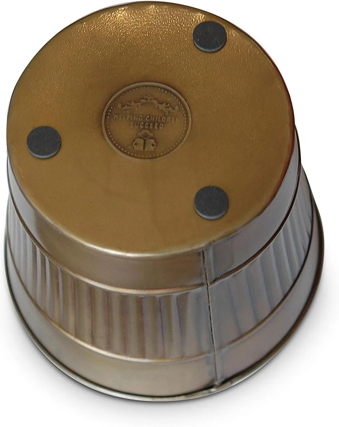 Versatile Nesting Set of 4 in Various Sizes Handmade Indoor Metal Planters, Champagne Bucket, Log Holder, Magazine Holder