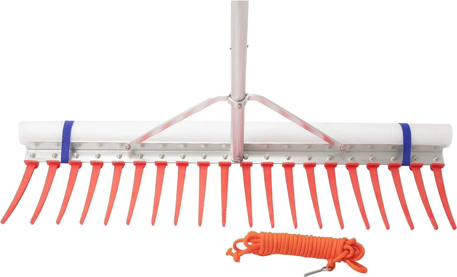 KUANGHENG 3005.4374 Stake Rake Heavy-Duty Aquatic Weed Rake – 11'