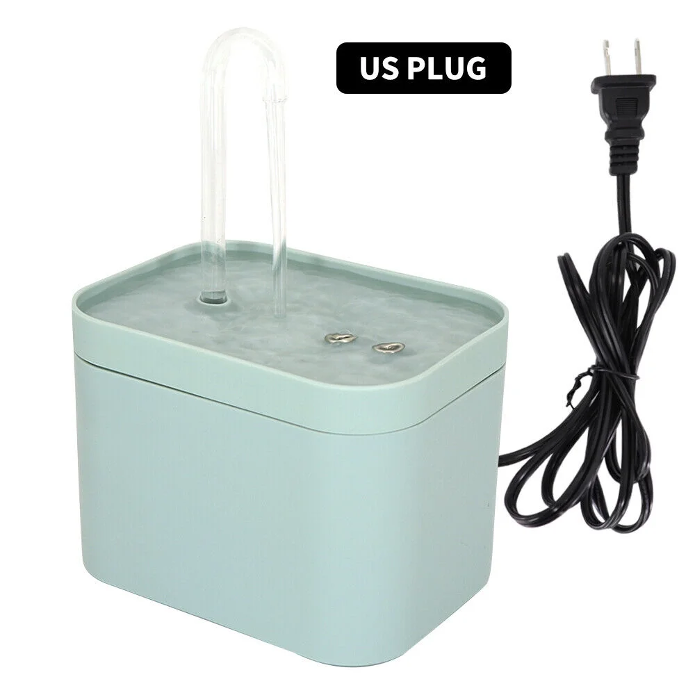 Didog 1.5L Pet Water Fountain Cat Dog Automatic Electric Drinking Bowl Dispenser Dish