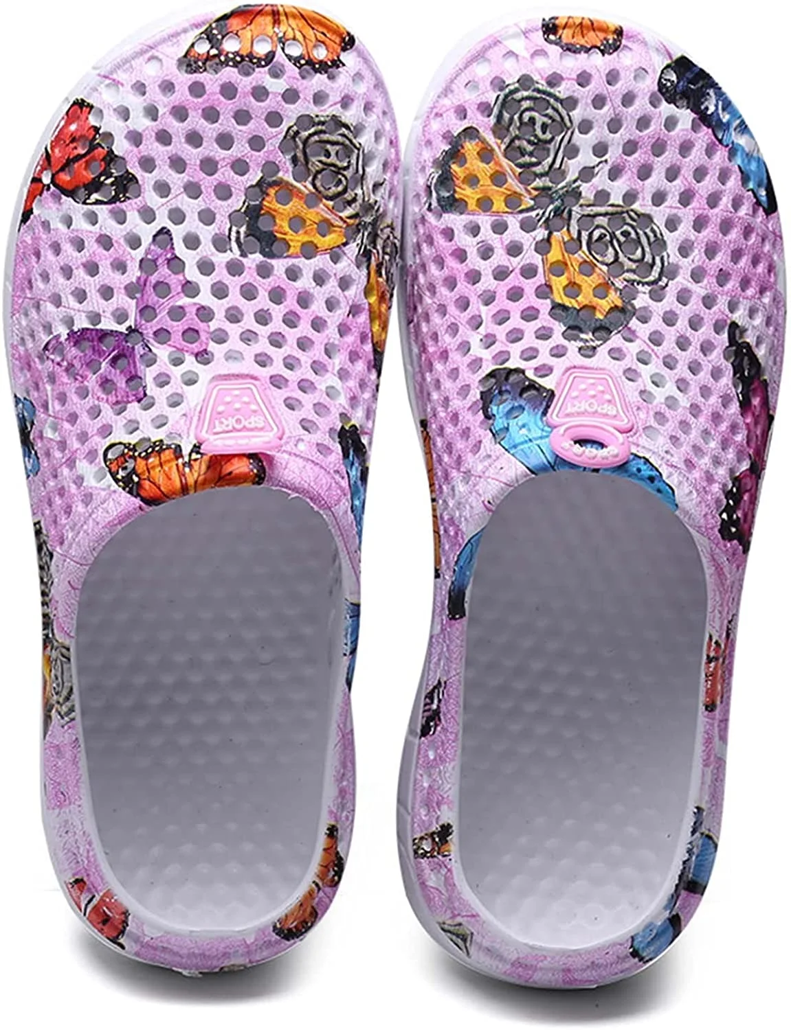 Women's Garden Clogs Shoes Casual Slipper Beach Sandals Anti-Slip Pool Water Shoes Home Slippers Summer Footwear