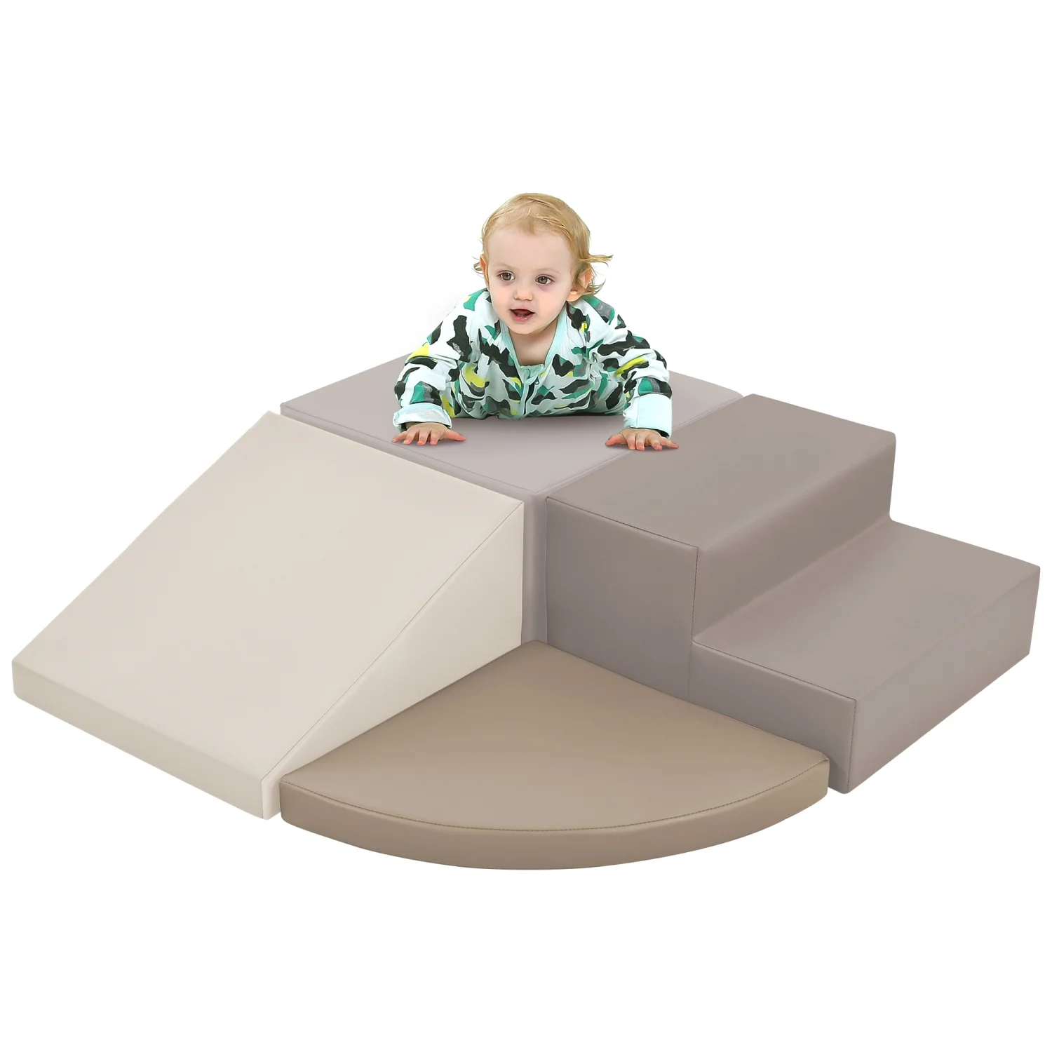 Soft  Safe and Durable Foam Playset for Safe and Active Indoor Play with Climbing and Crawling Activities | Soft  Durable and Safe Foam Nugget Block for Fun and Safe Playtime | Ideal Soft