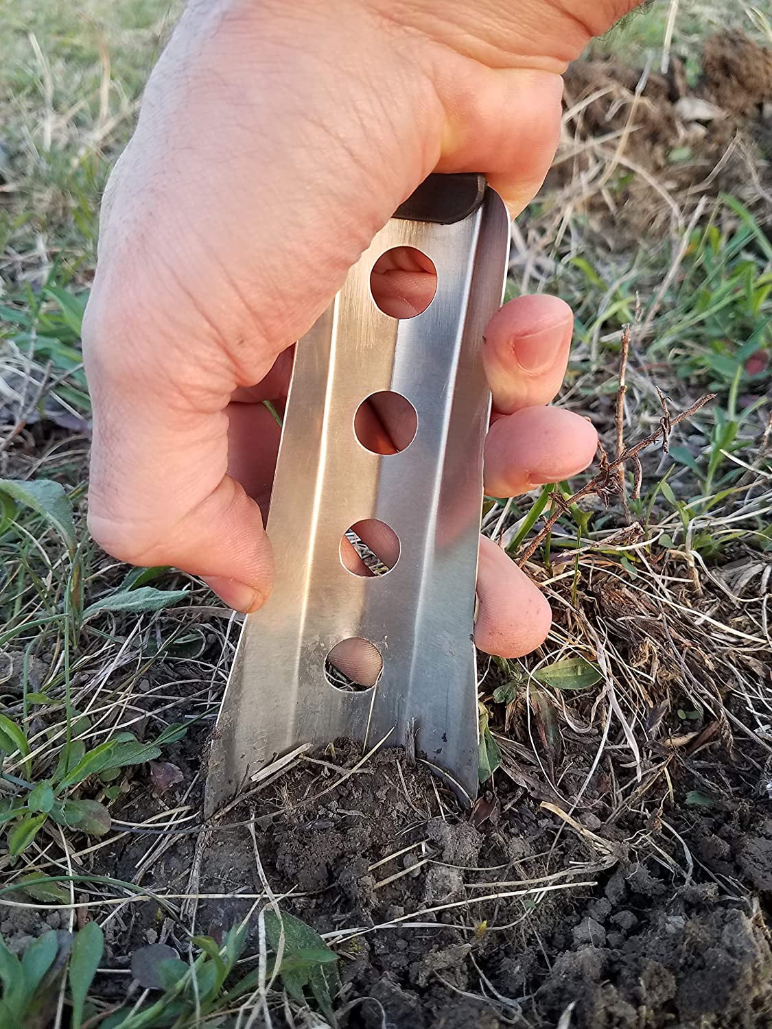 BoglerCo Ultralight Backpacking Trowel, 0.48 oz (13.5g) Yellow