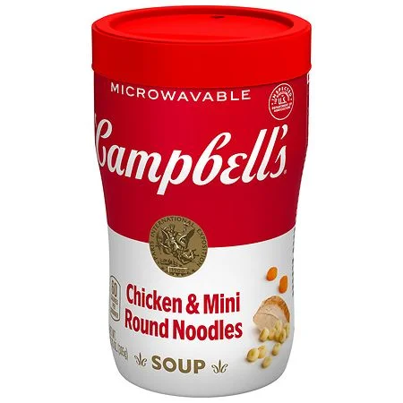 Campbell's Sipping Soup Chicken & Mini Round Noodle 10.75oz Pack of 2