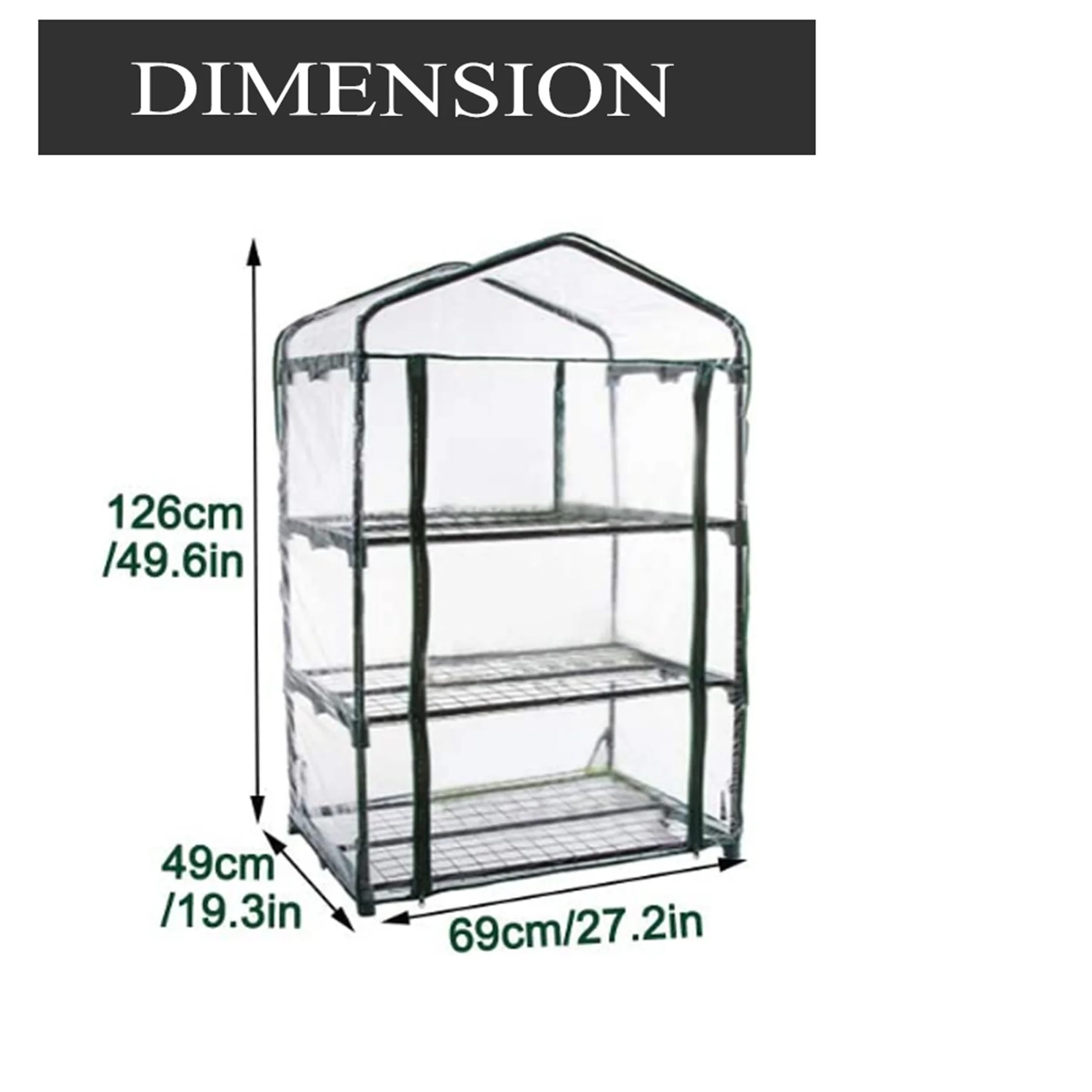 Winter Plant Greenhouses Cover