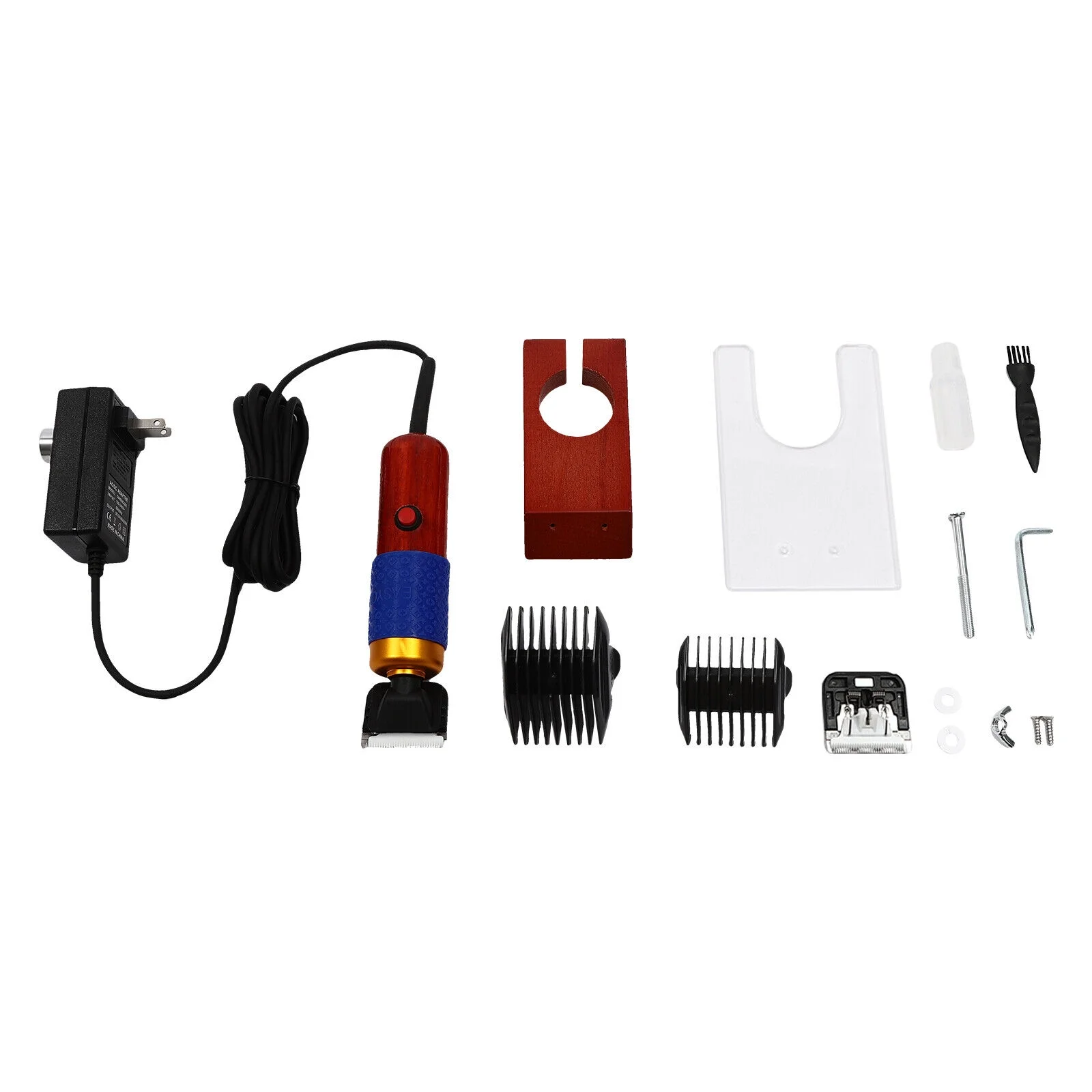 Electric Carpet Trimmer with Shearing Guide, Carpet Shears Low Noise Vibration Rug Trimmer with 2 Blades & Carrying Case