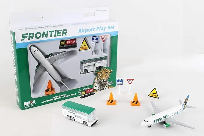 Daron Frontier Spot The Jaguar Play Set Airline Airport Set