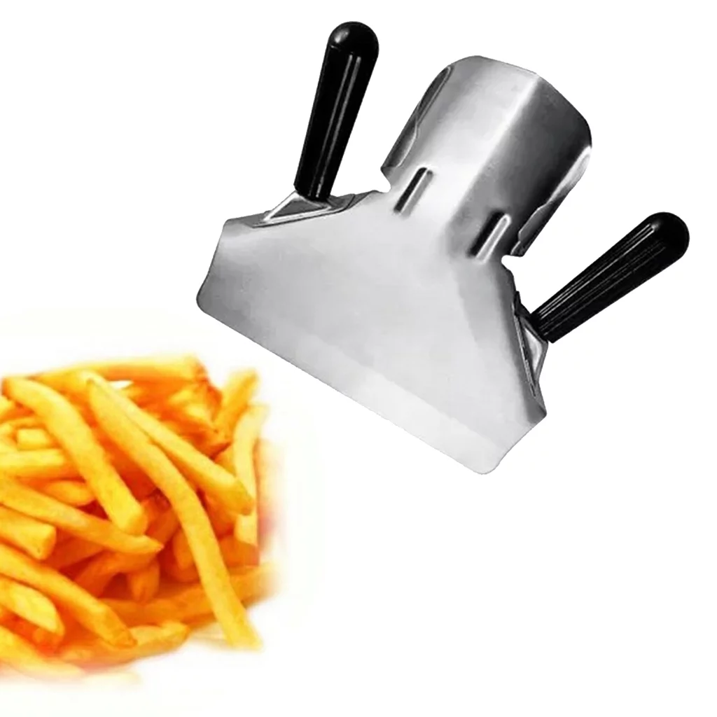 Double Handle Food Shovel Commercial Stainless Steel Popcorn Goods Shovel for Cinema
