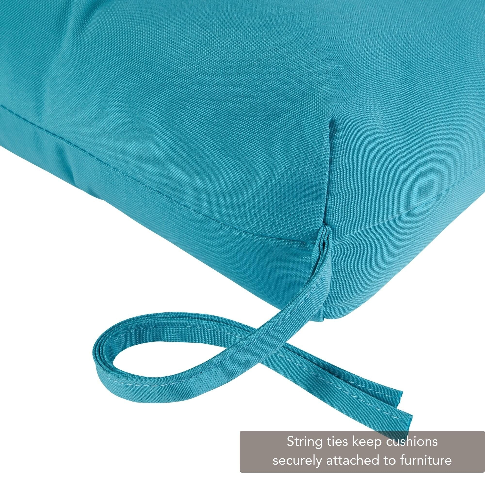 Havenside Home Driftwood Outdoor High-back Chair Cushions (Set of 2) by  Teal