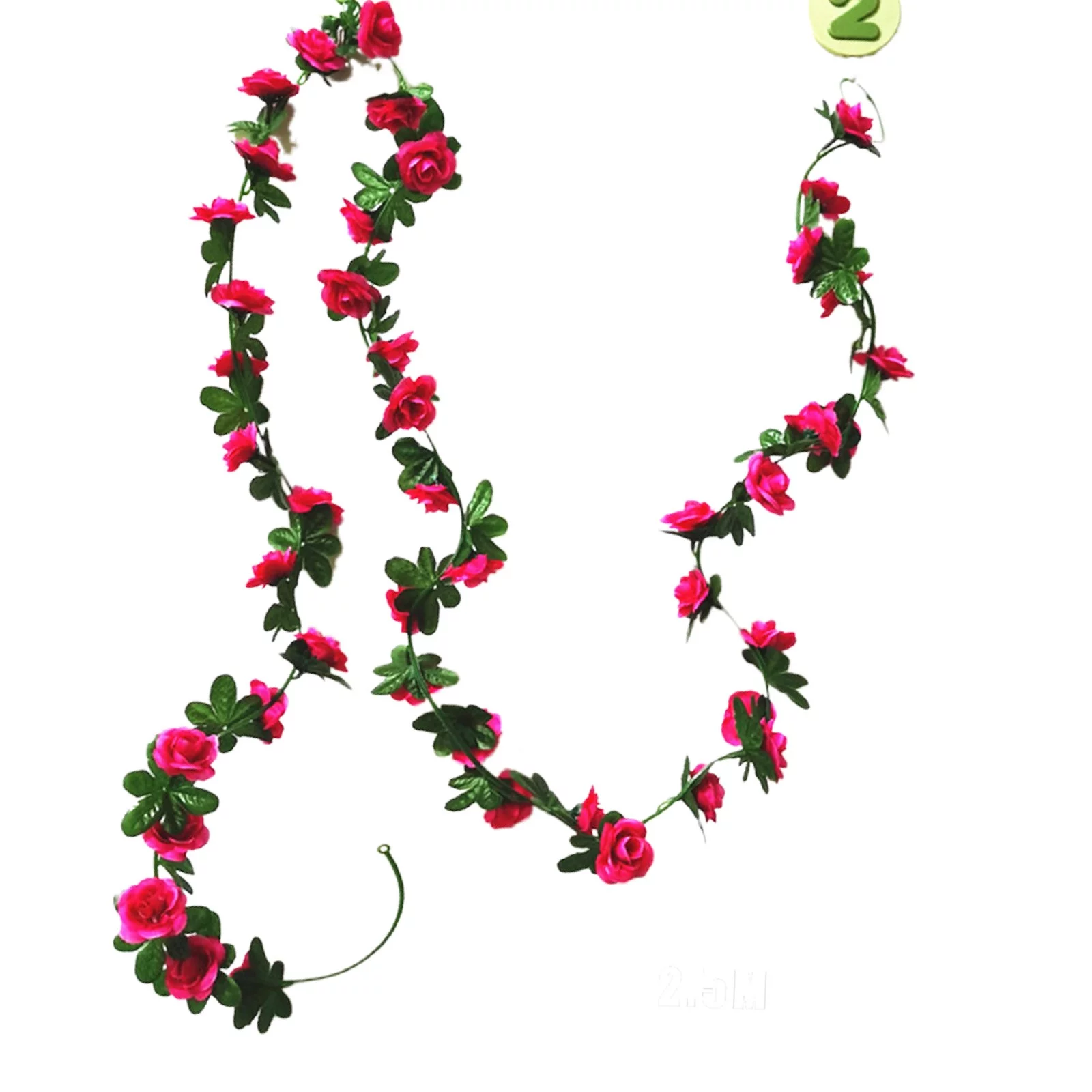 SIfdSeng Flower Garland Rose Vine Artificial Flowers Hanging Rose Ivy Hanging Basket Father’S Day First Fathers Day Good Father's Day Gifts for Boyfriend