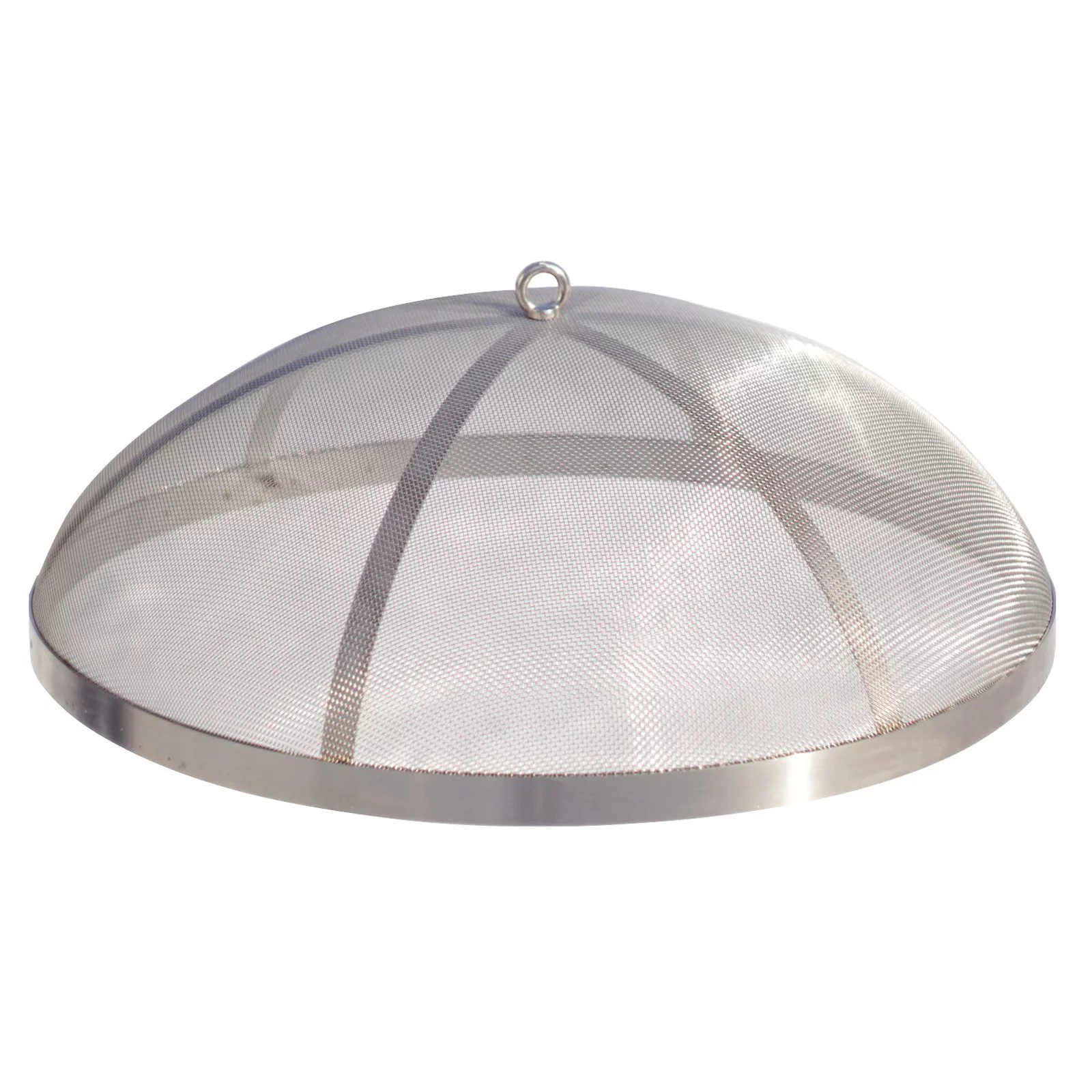 Curonian Screen79SS 31 in. Round Stainless Steel Fire Pit Spark Screen