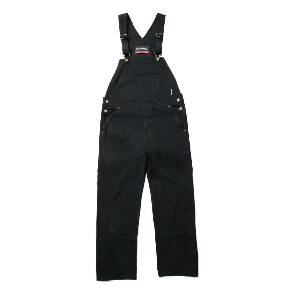 Wolverine Sawmill Duck Bib Overall Men Black